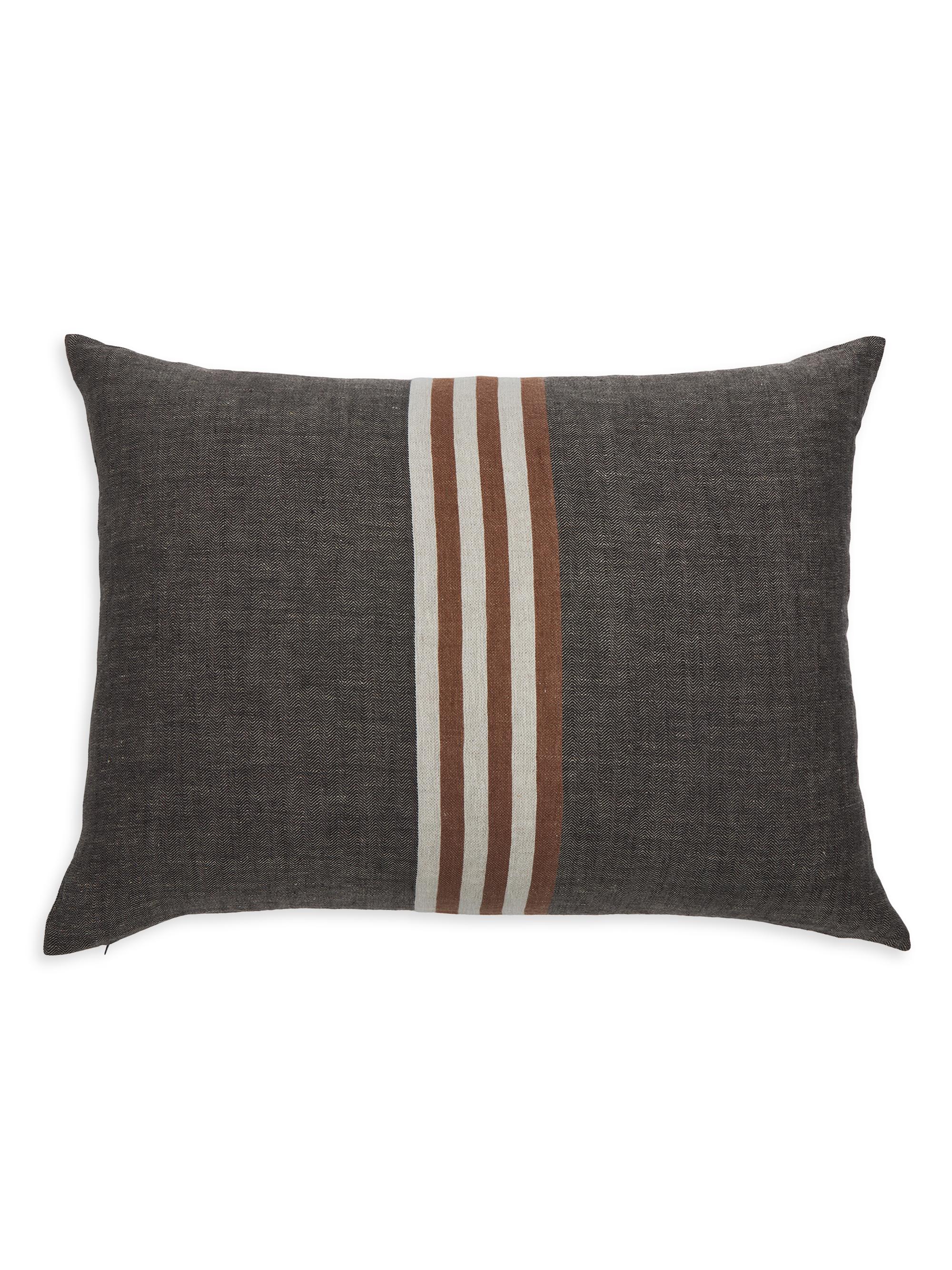 Pom Pom at Home Benny Linen Pillow - Grey