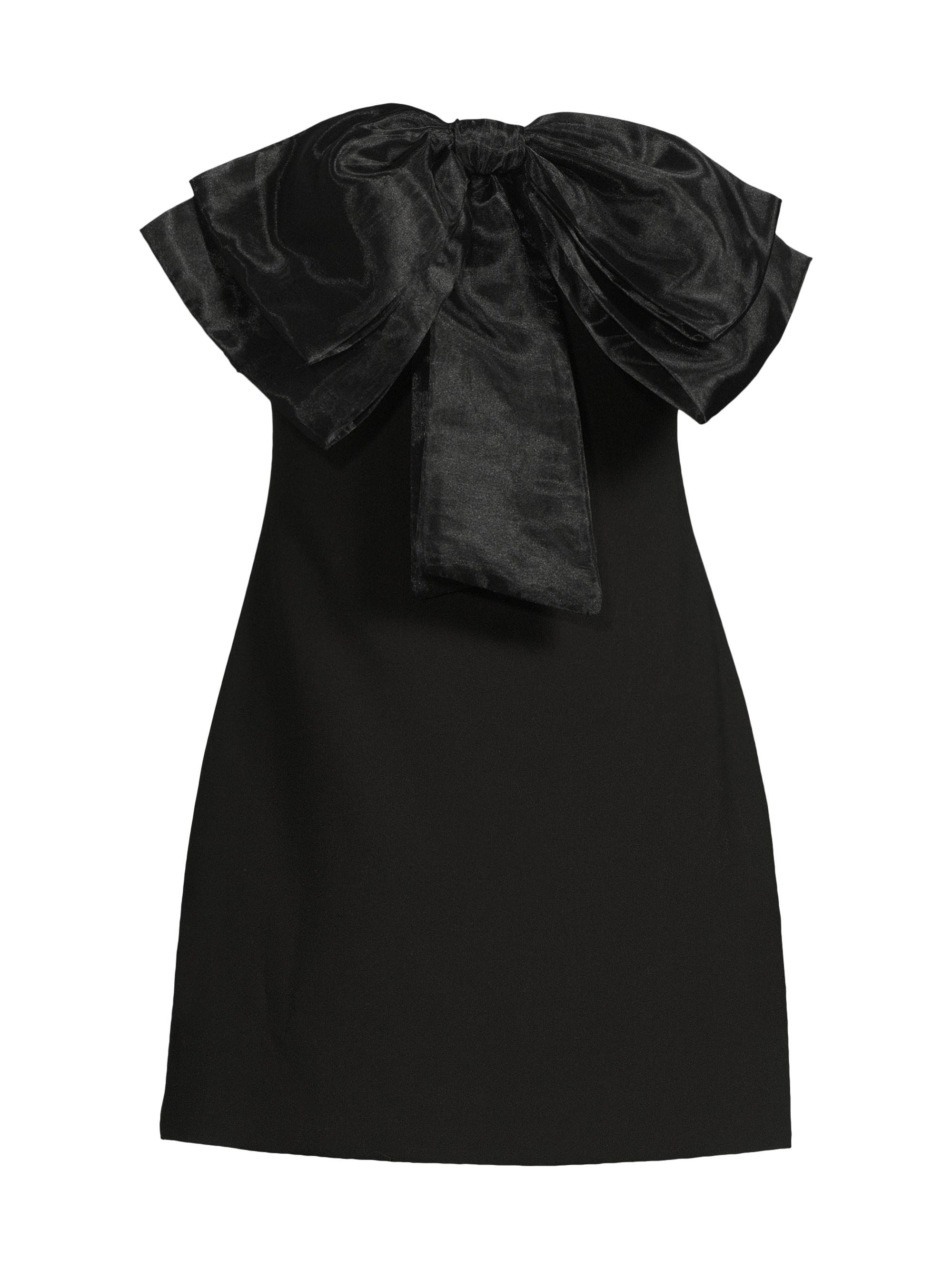 Likely Women's Zilla Organza Bow Minidress - Black