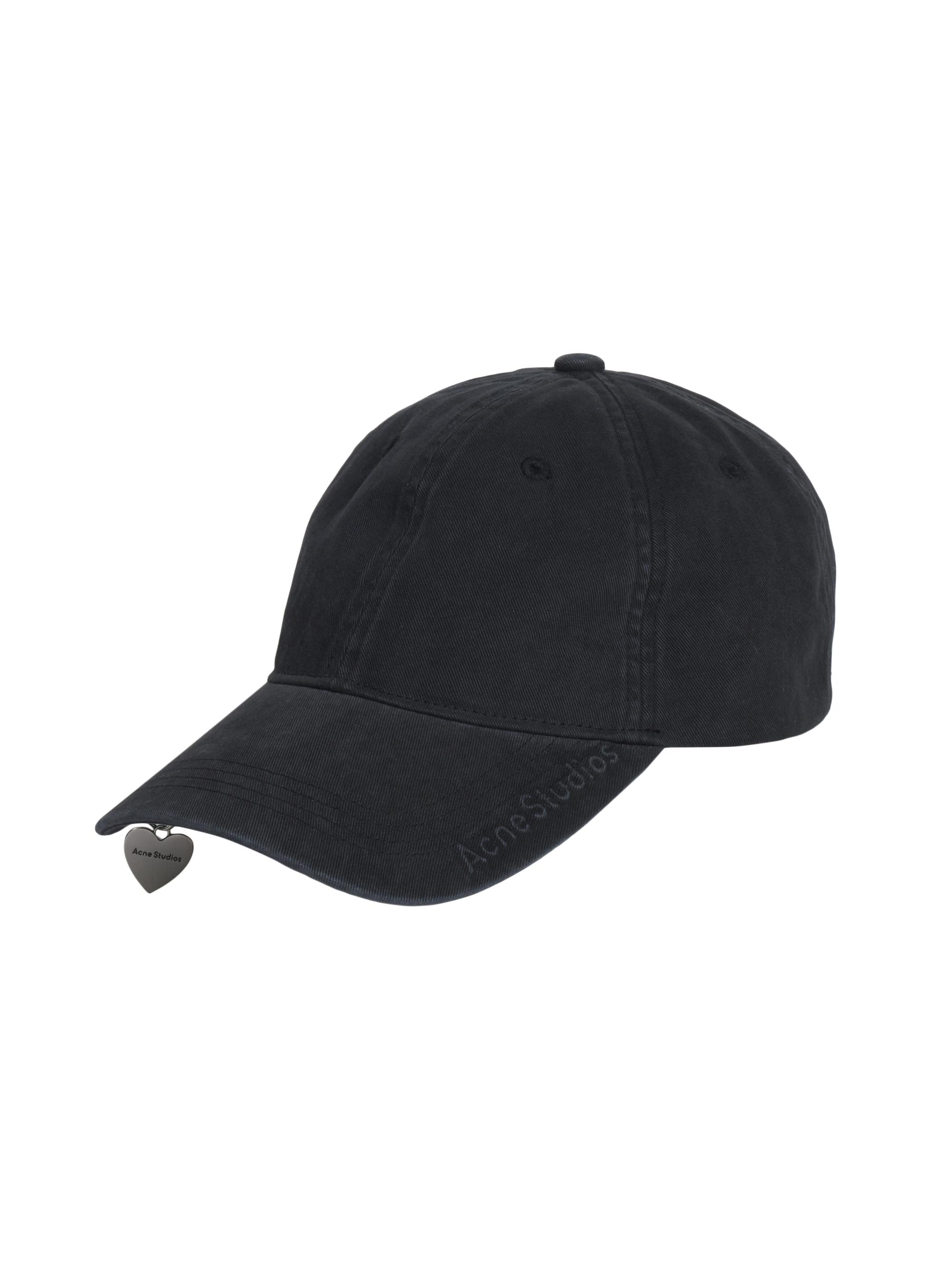 Acne Studios Carliy Logo Cotton Baseball Cap | Saks Fifth Avenue