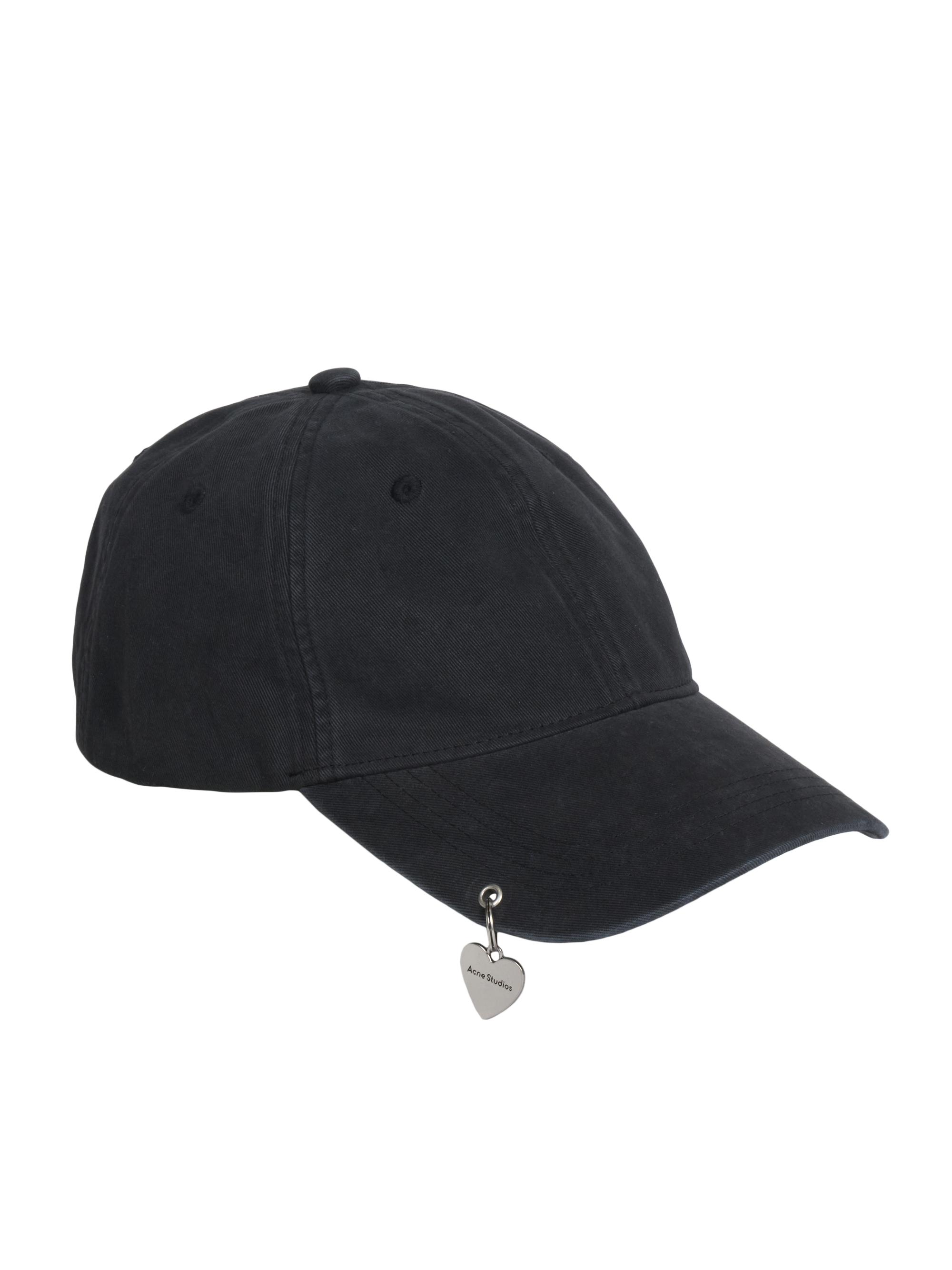 Acne Studios Carliy Heart Pendant Cap | Saks Fifth Avenue