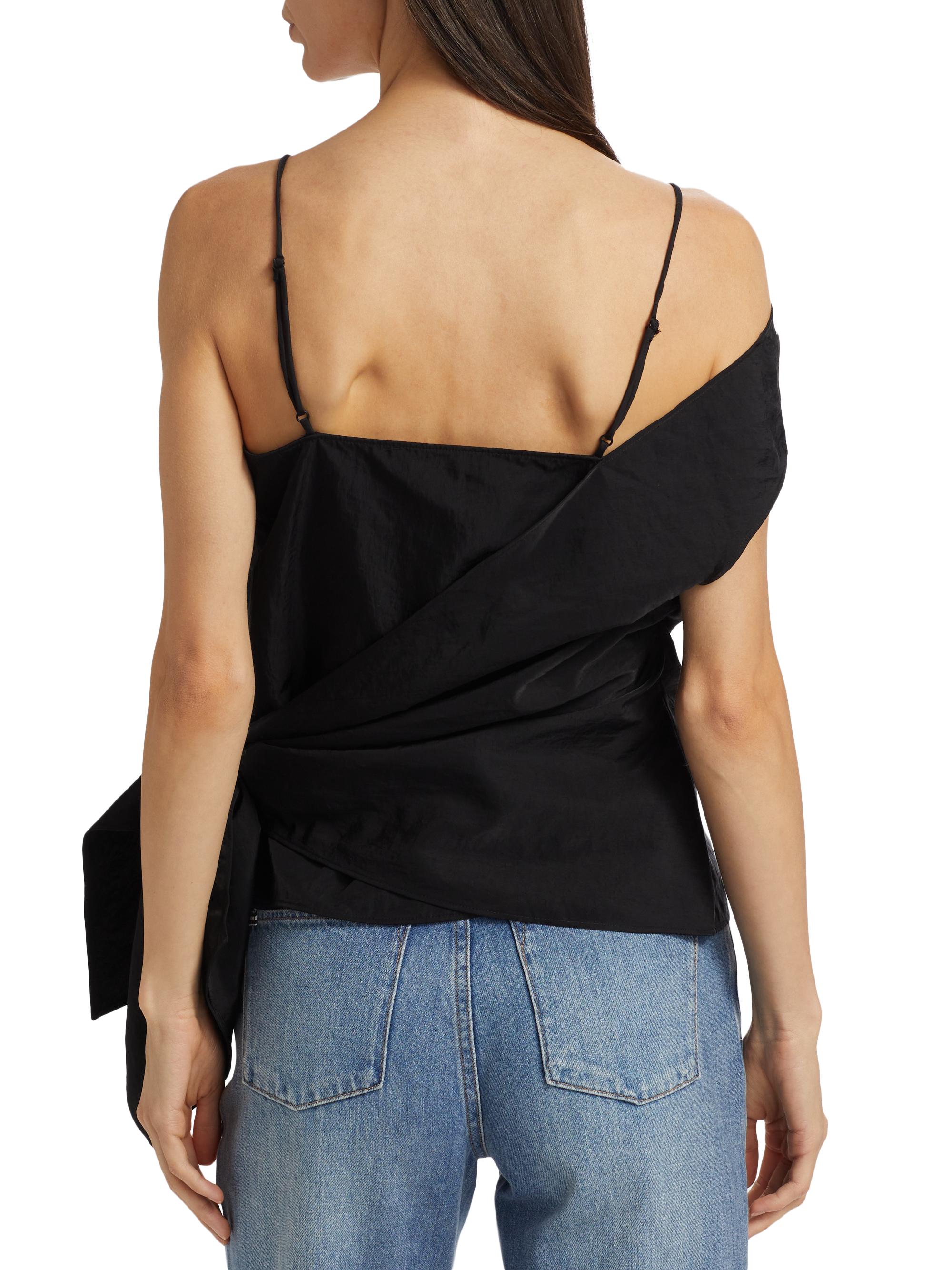 Lingua Franca Donna Wrap Top | Saks Fifth Avenue