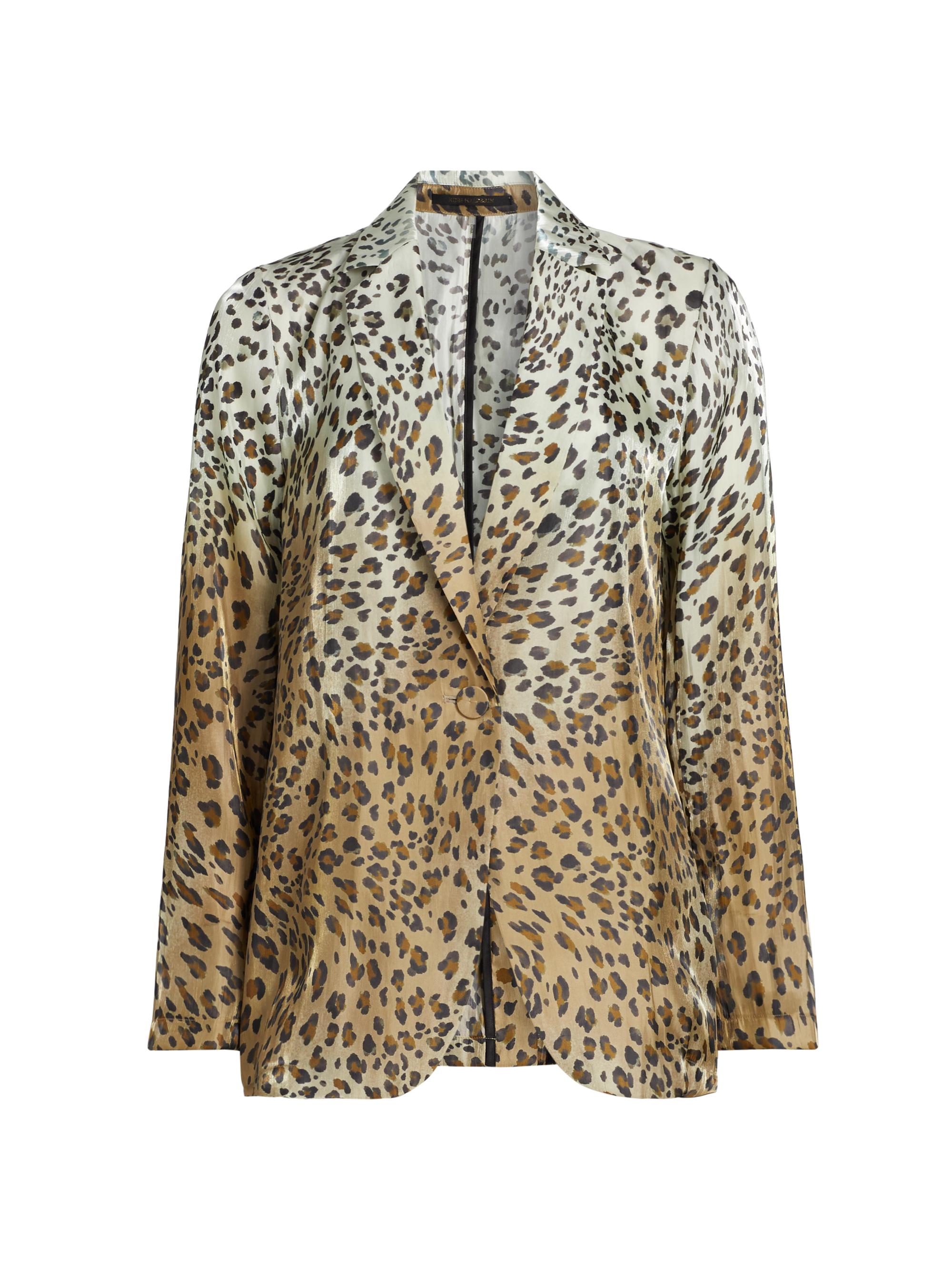 Kobi Halperin Women's Wacks Ombre Animal Print Jacket