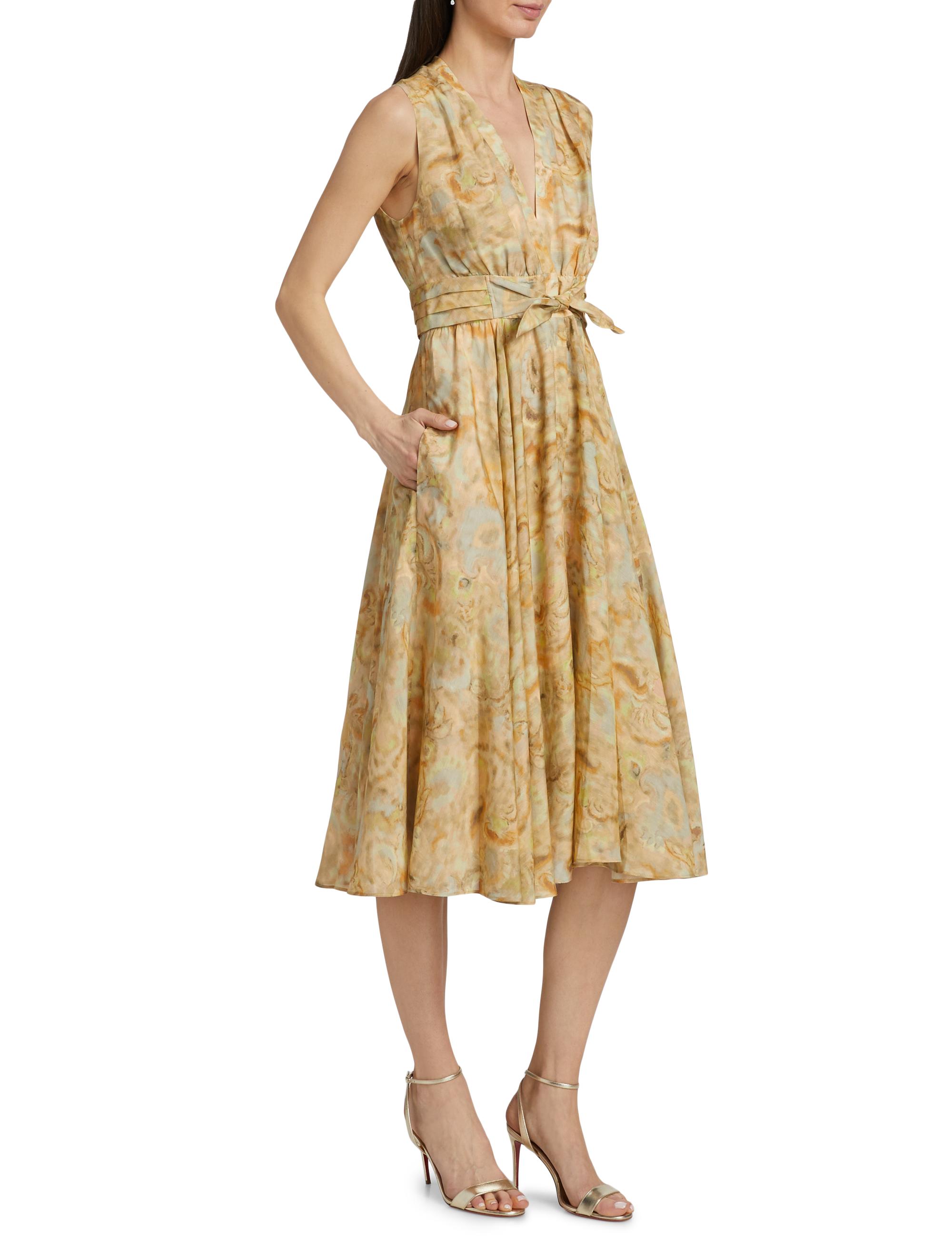 chinese dress ladies Junia Dress - Salt And Peach Lace main image 0
