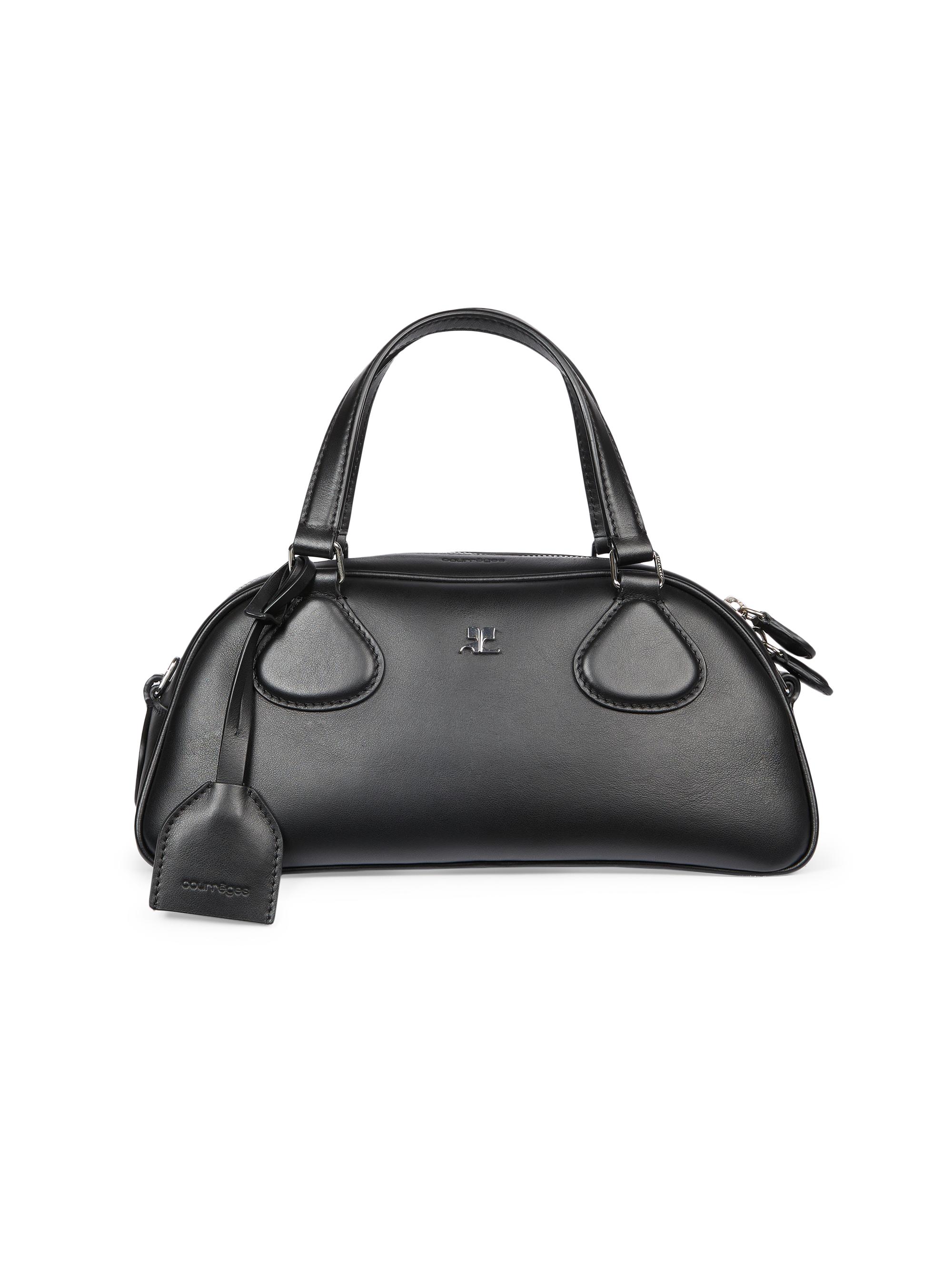 Courreges Women's Friday Leather Bowler - Black