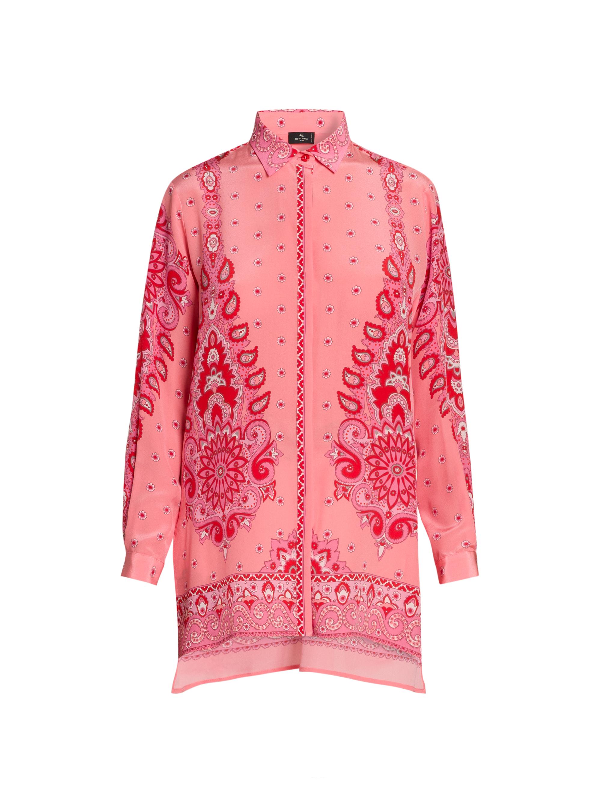 Etro Women's Medallion Fiore Tunic Top - Stamp Af Dorosa