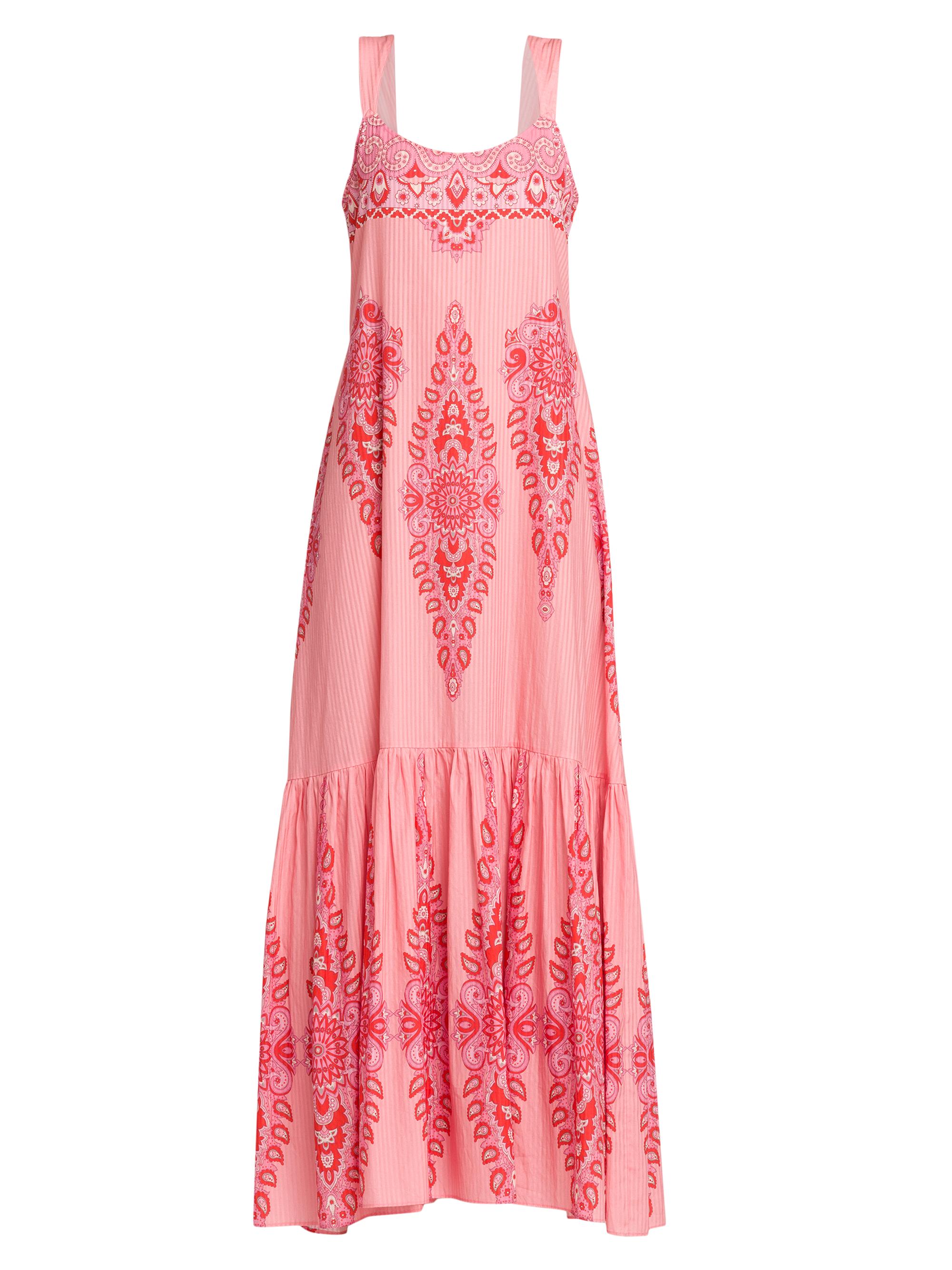 Etro Women's Medallion Cotton-Silk Tank Maxi Dress - Stamp Af Dorosa