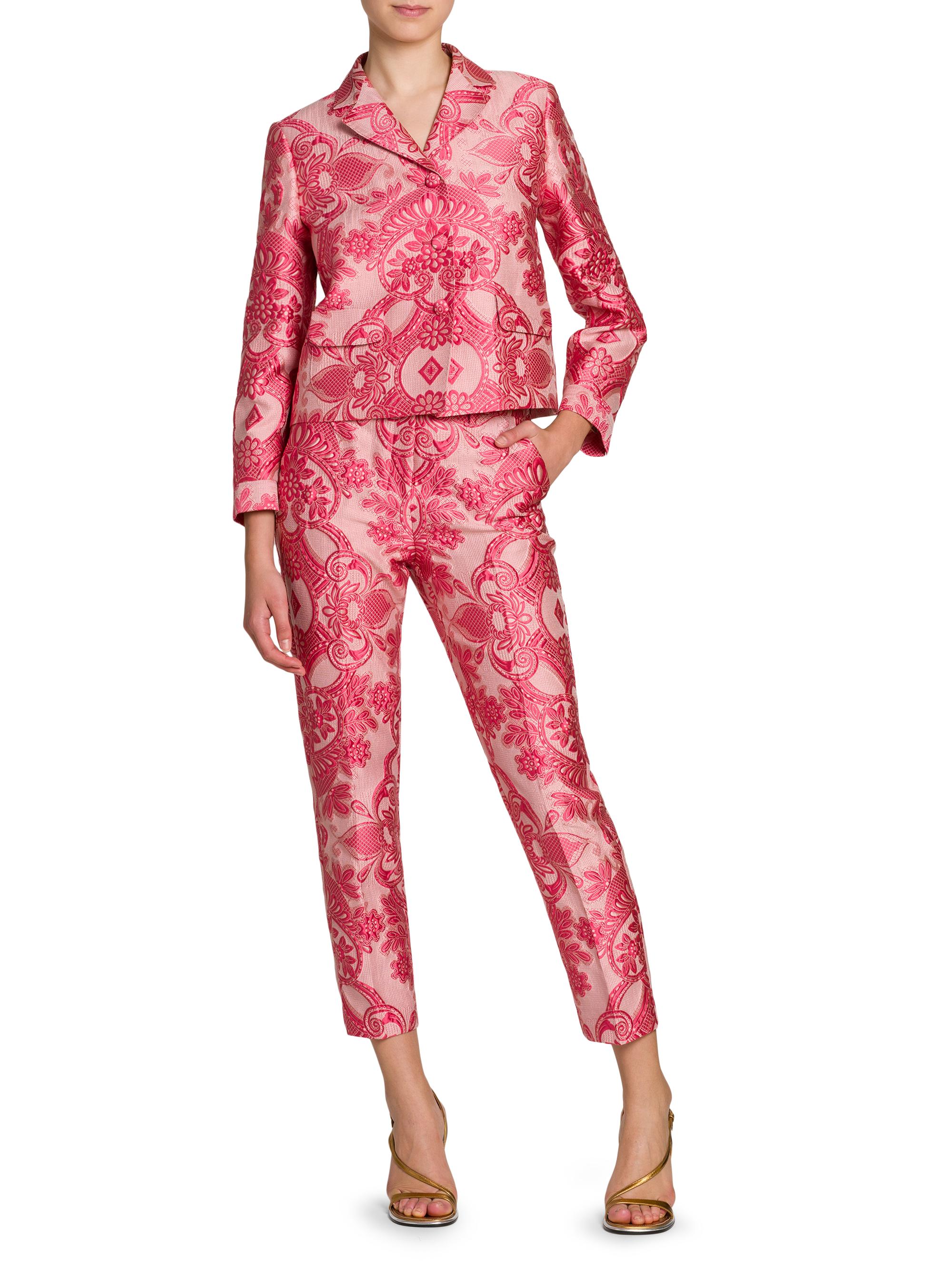 ETRO 花柄 クロップドジャケット　サイズ38 Etro Medallion Brocade Crop Jacket | Saks Fifth Avenue