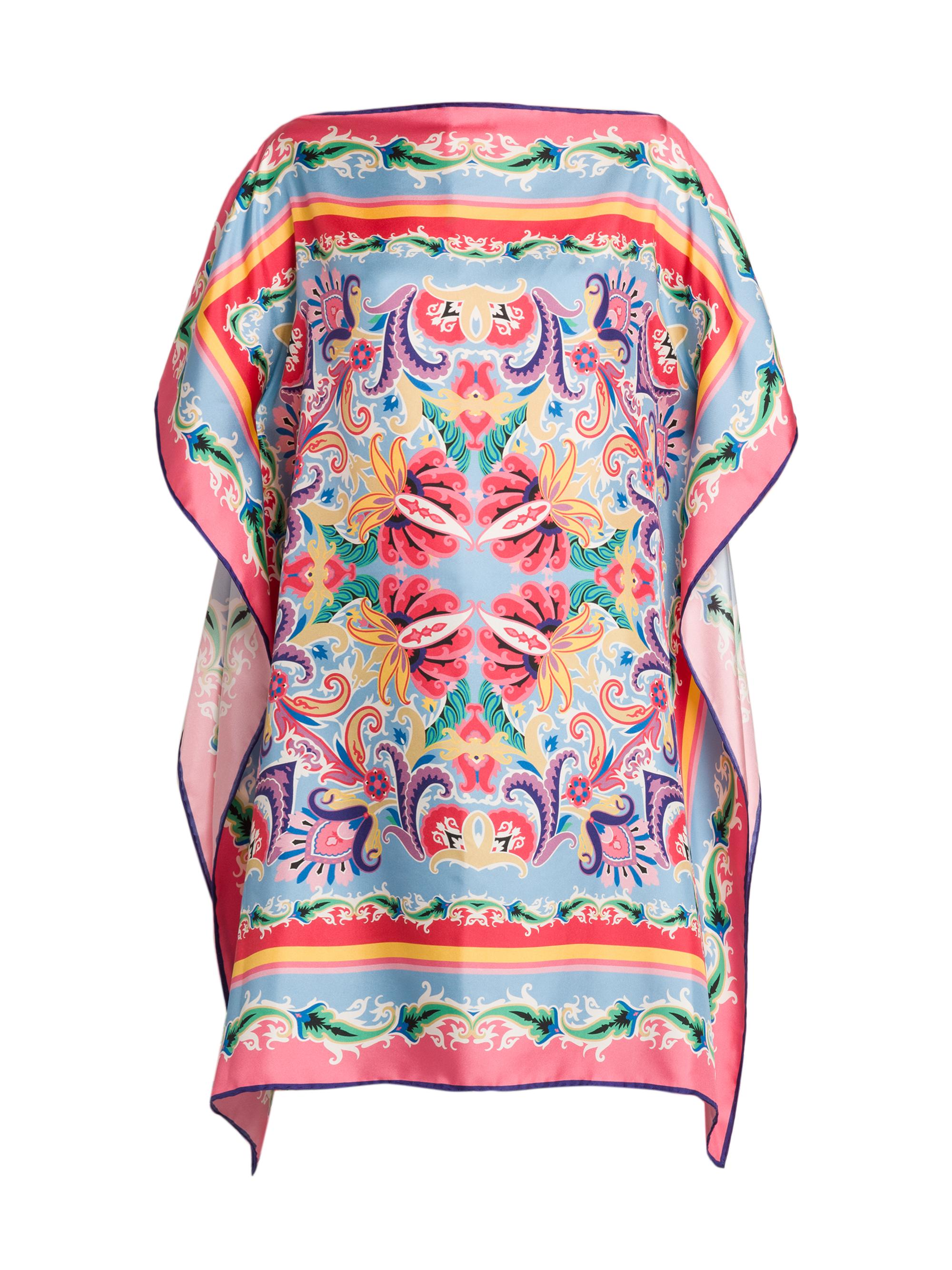 Etro Summer Print Drape Tunic Top | Saks Fifth Avenue