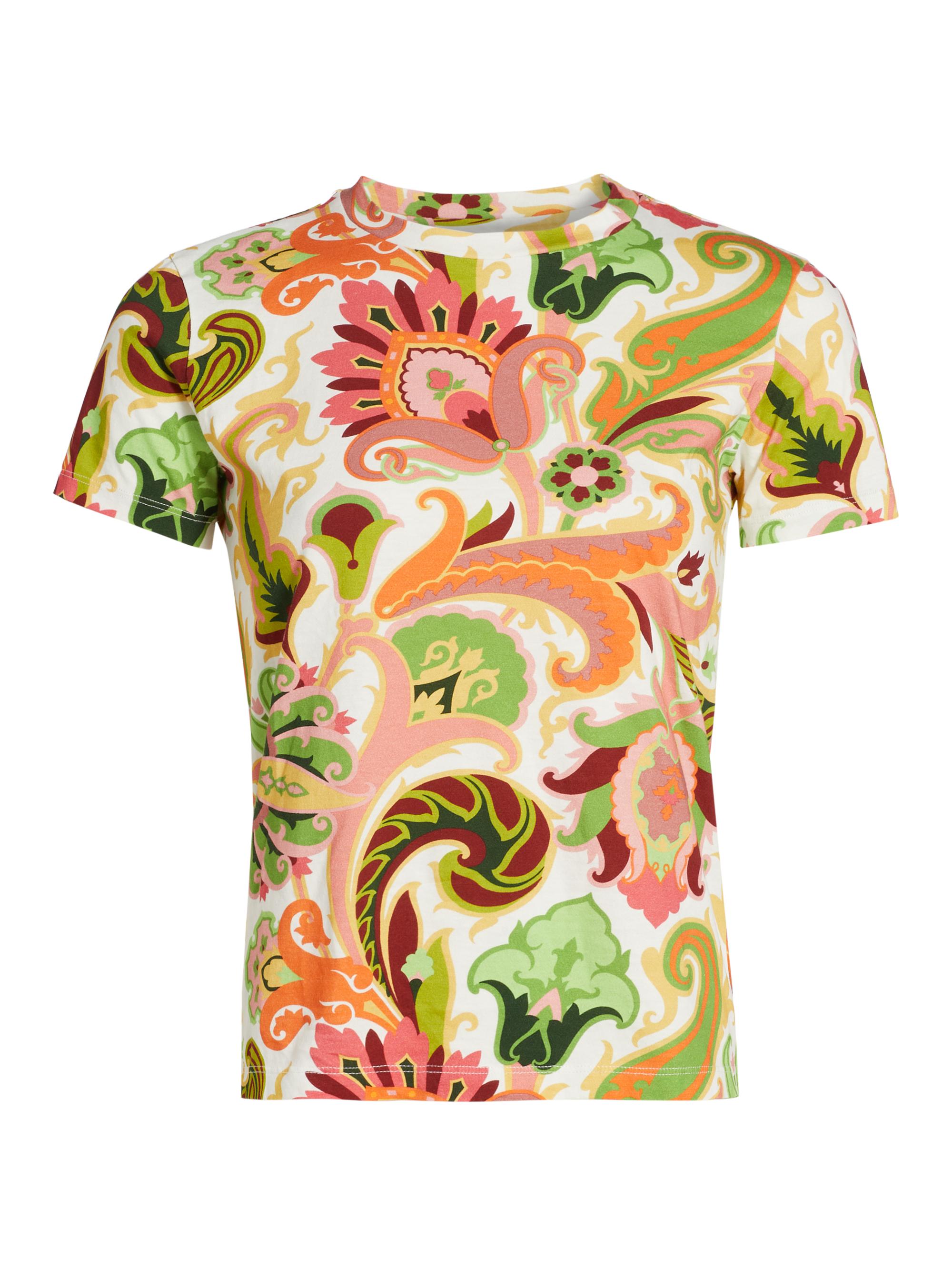 Etro Women's Summer Artwork Print T-Shirt