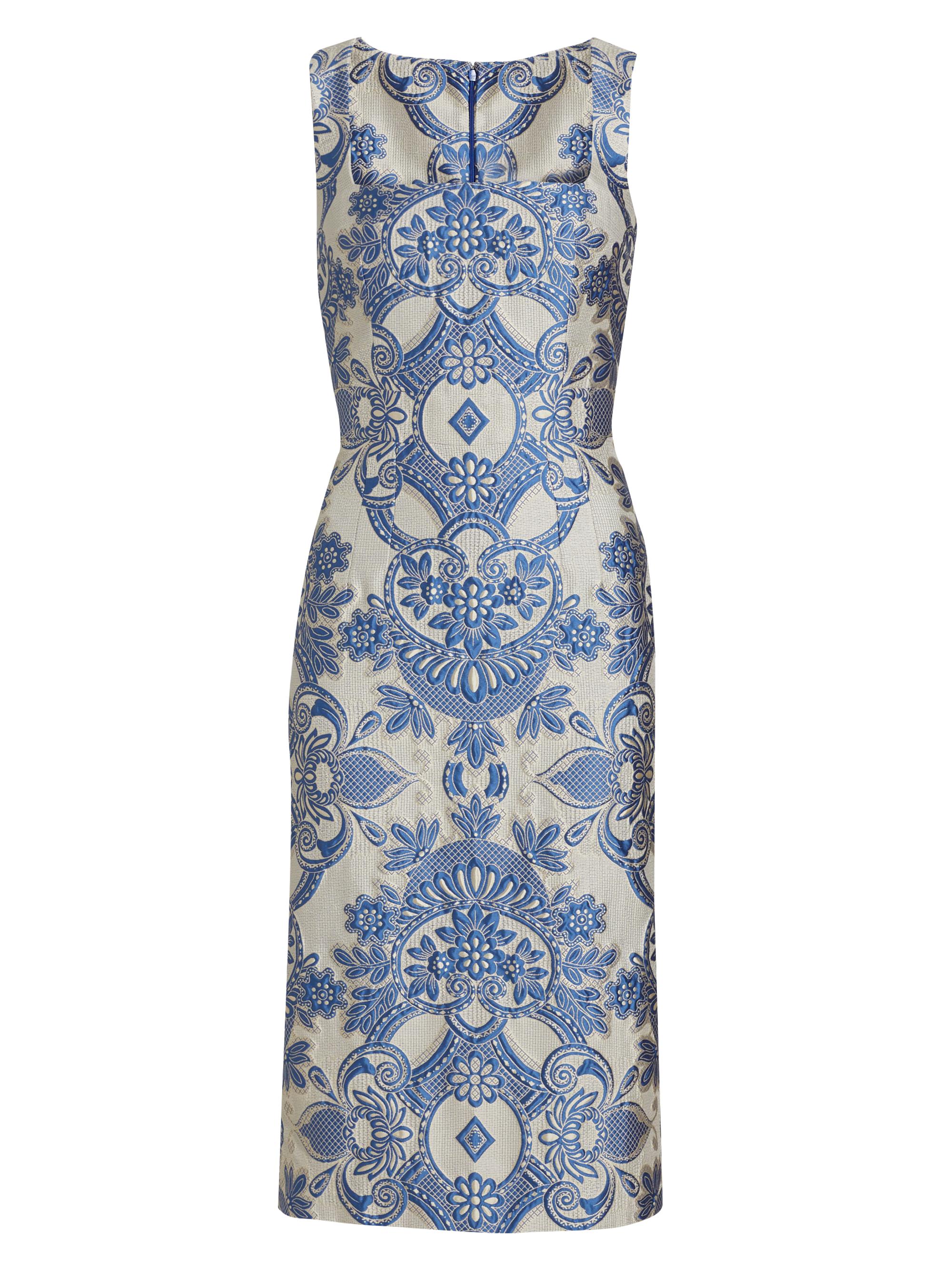 Etro Women's Medallion Lace Sheath Dress - Blu Cobalto
