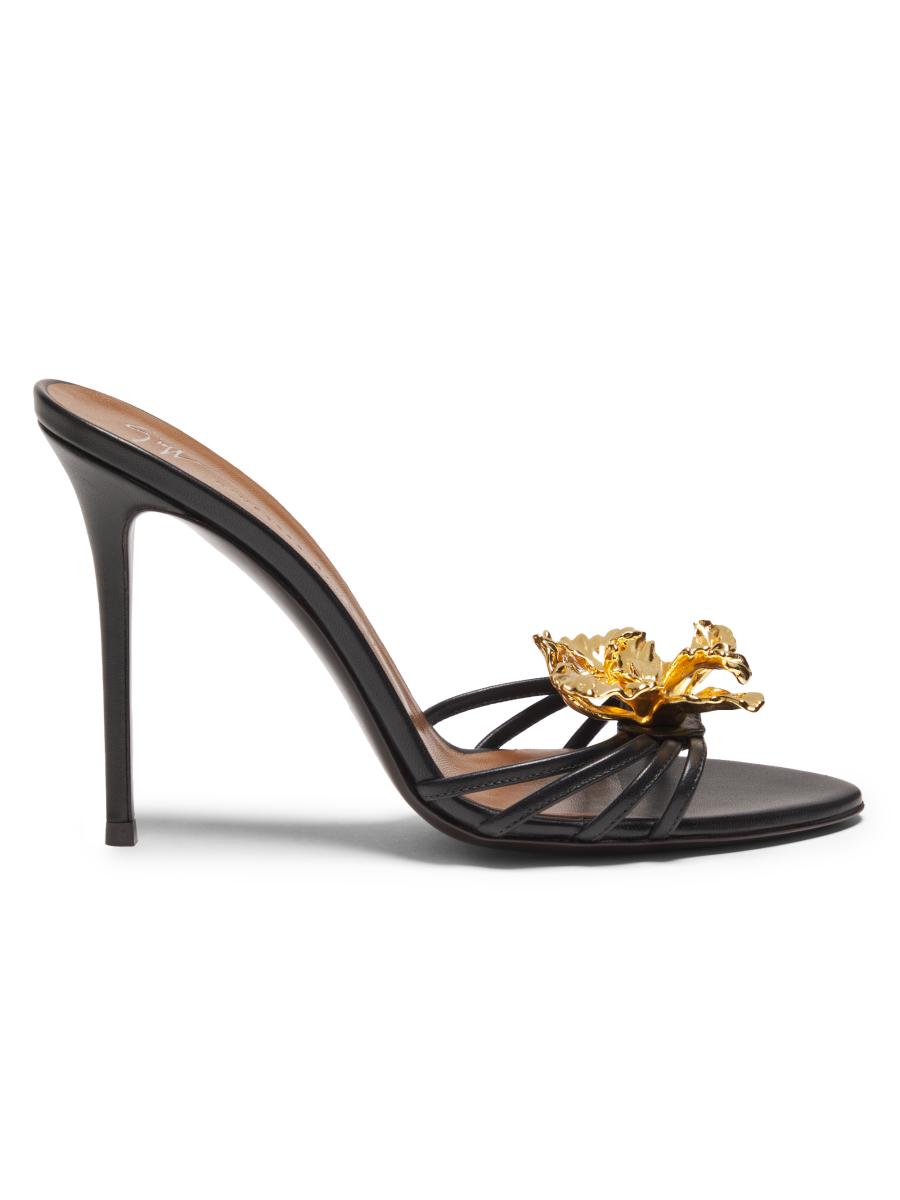 Giuseppe Zanotti Solhene 90mm velvet-effect sandals