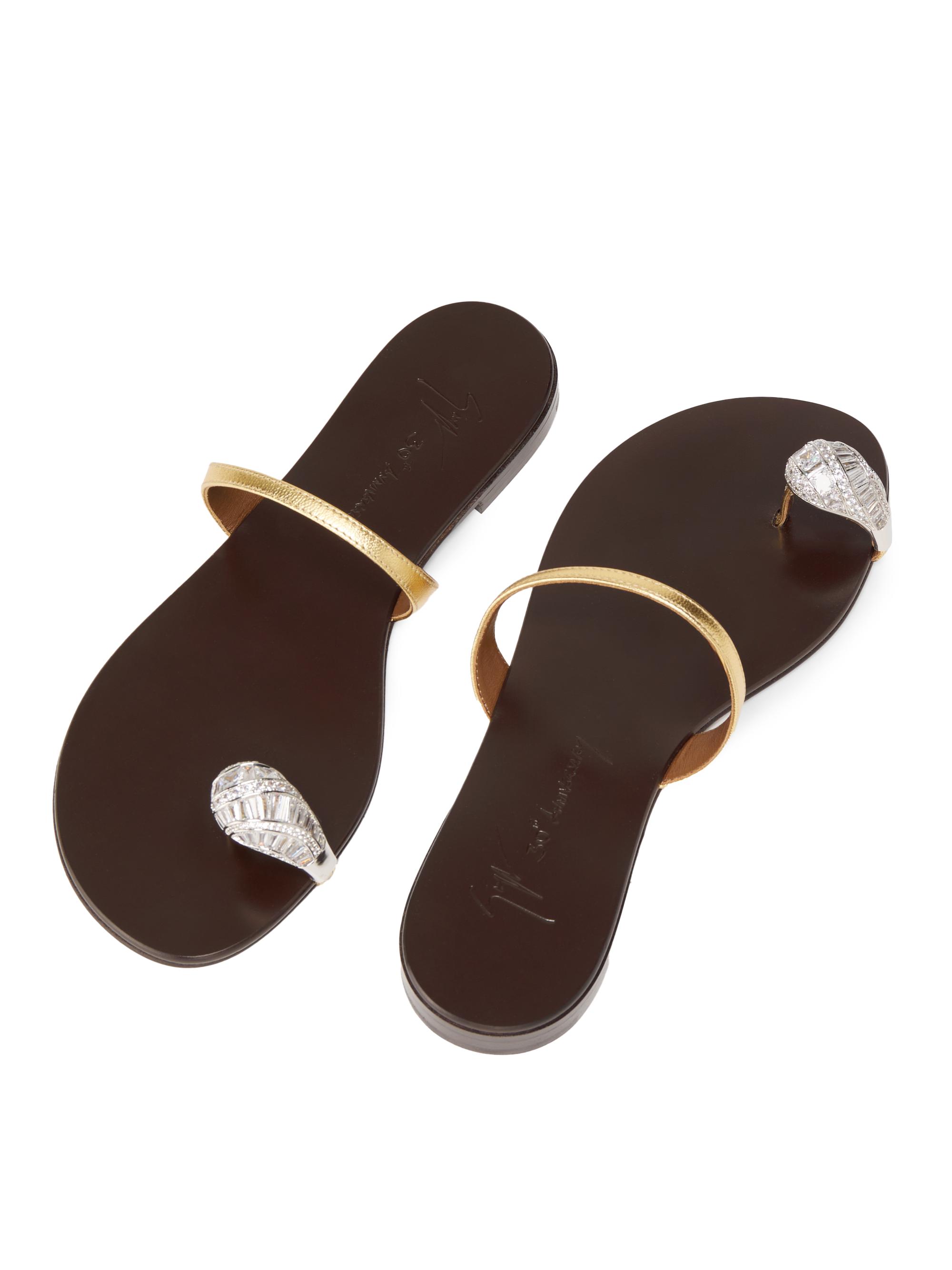 Giuseppe Zanotti 30th Anniversary Crystal-Embellished Toe