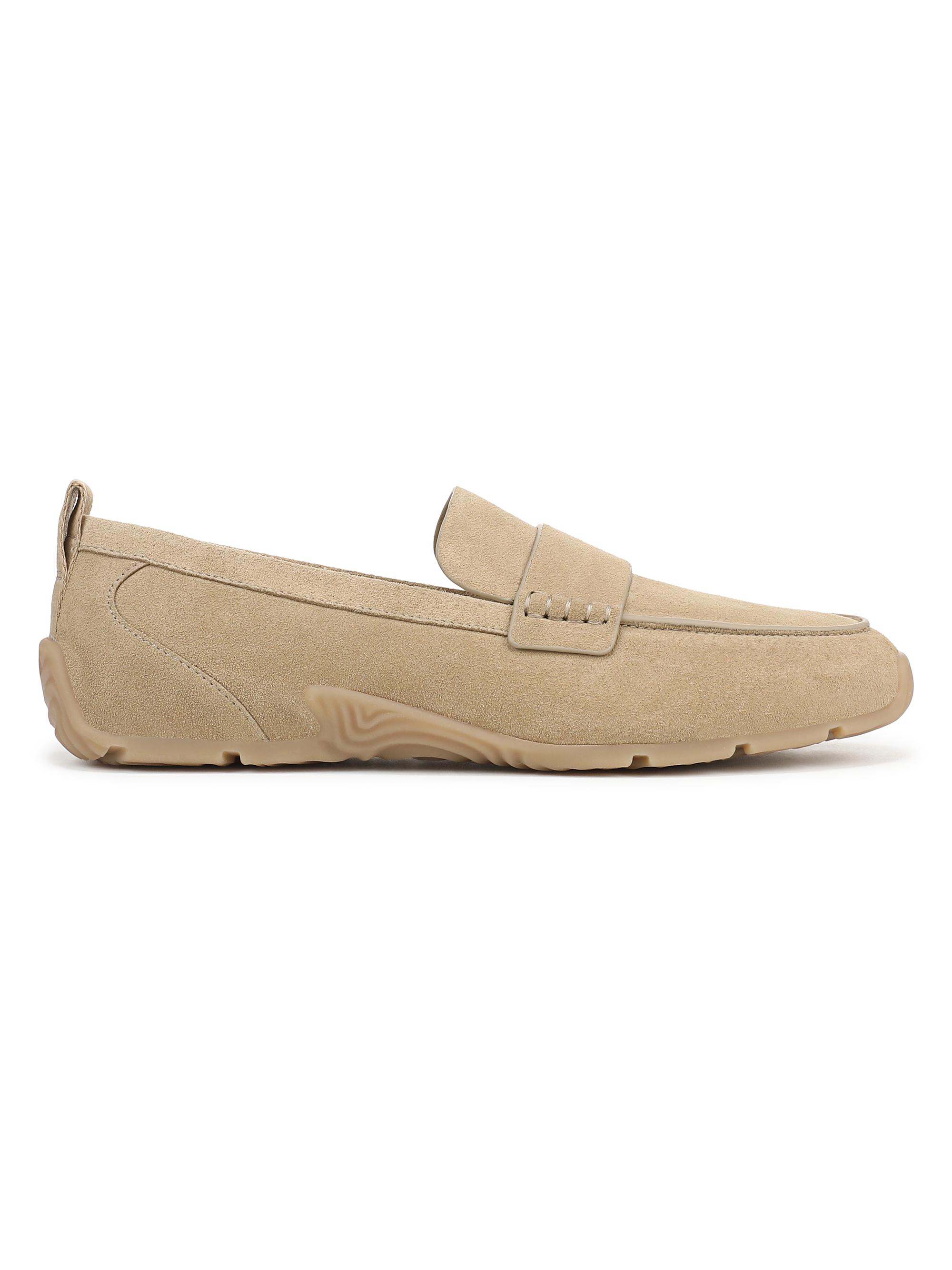 Vince Women's Mojave Suede Loafers - Sand Trail