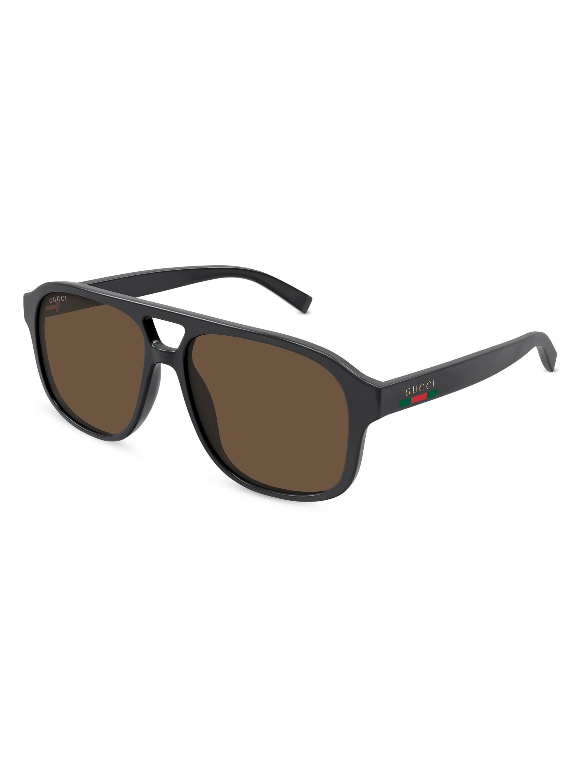 Gucci Web 57MM Sunglasses | Saks Fifth Avenue