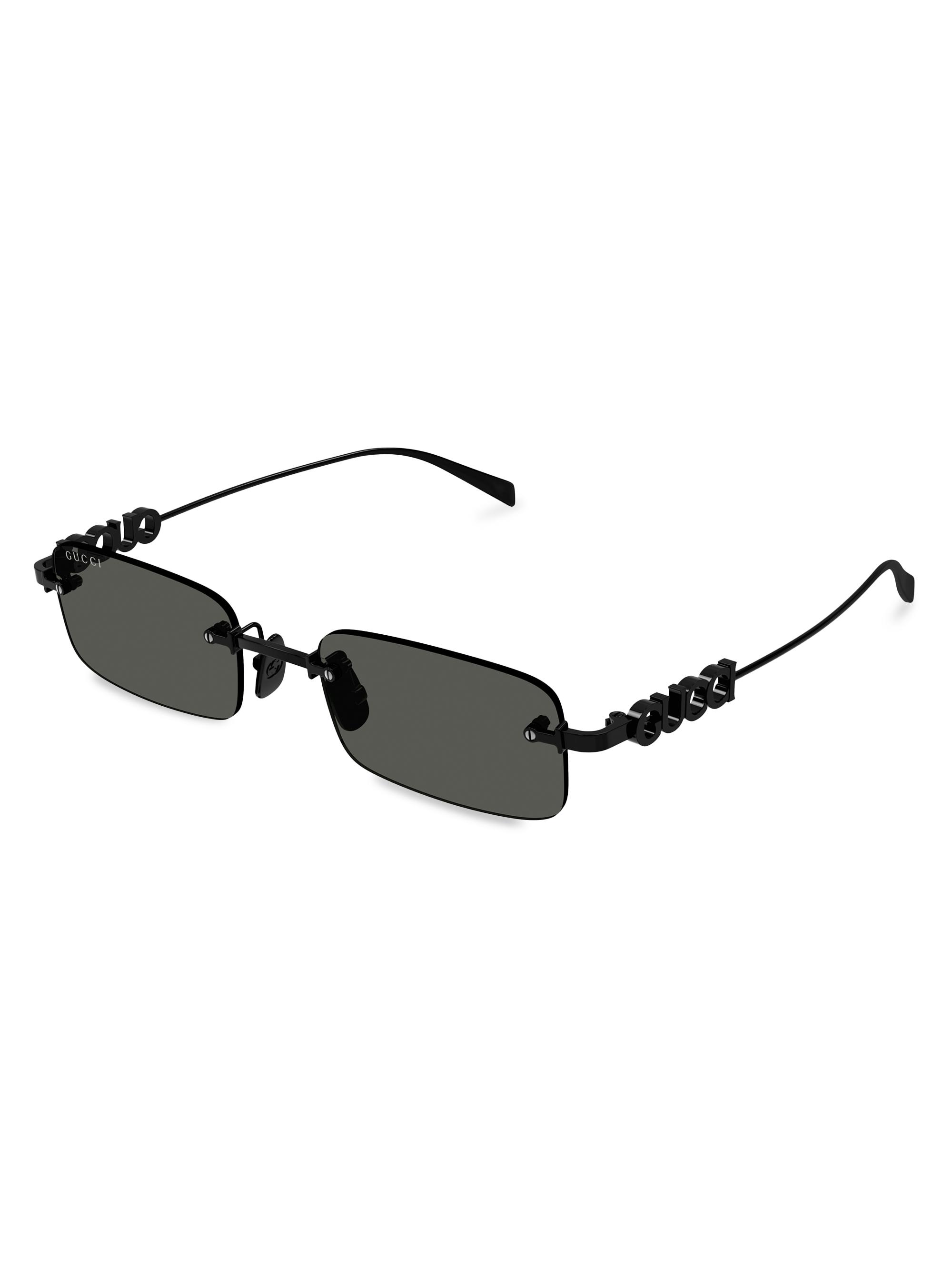 Gucci Gucci Block 52MM Rimless Rectangular Sunglasses | Saks Fifth