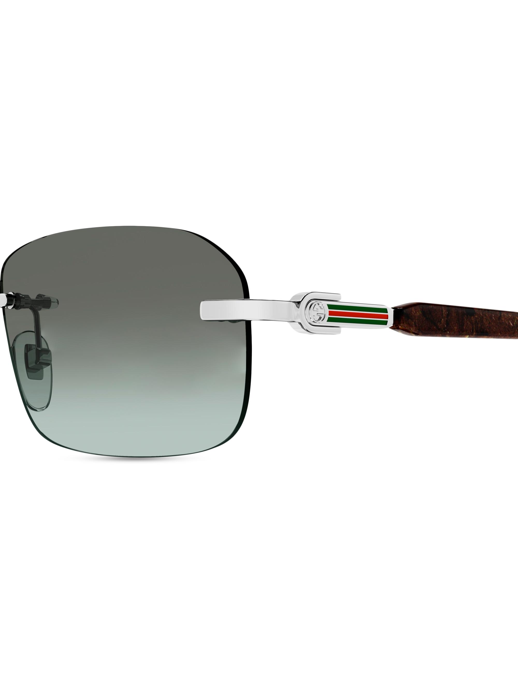 Gucci Gucci 125th Street 56MM Rectangular Sunglasses | Saks Fifth