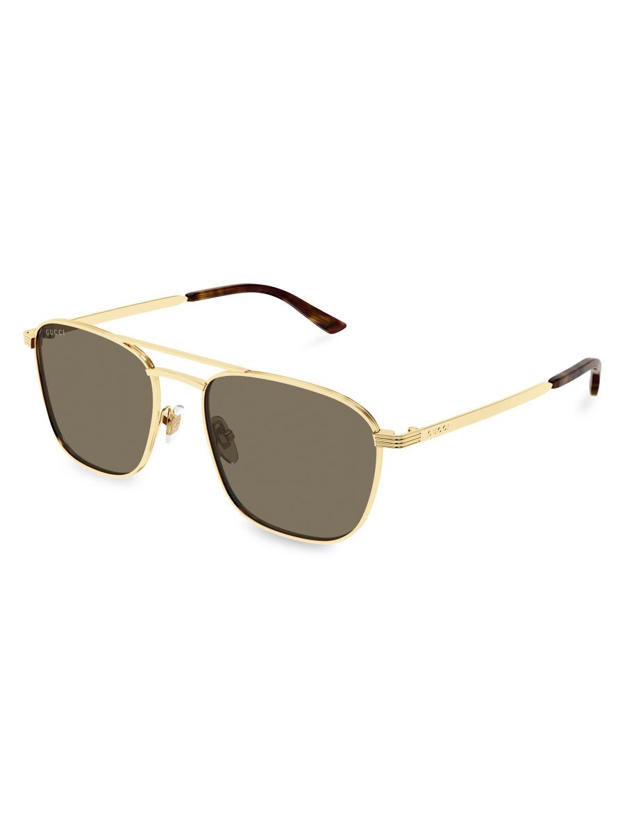 Global 株さん専用 GUCCI y2k archive スクエア メタル GUCCI archive sunglasses サングラス ハーフリム Gロゴ メタル