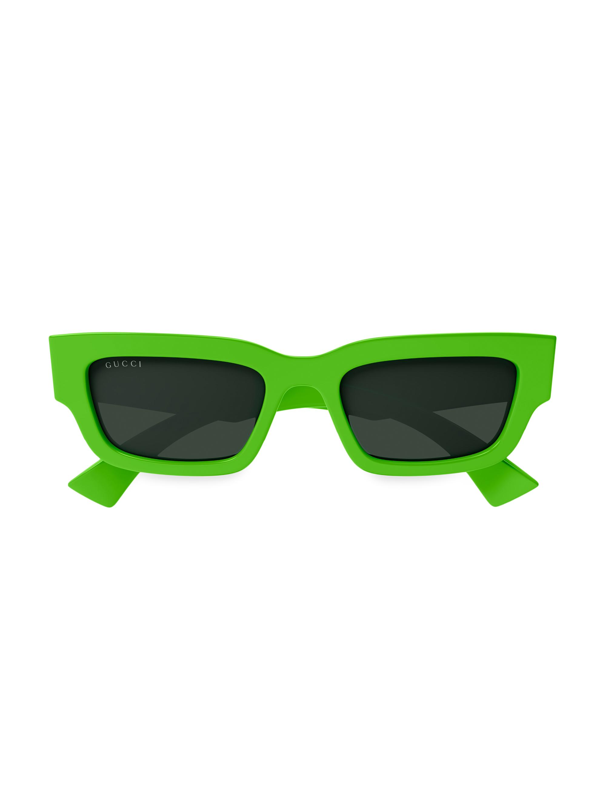 Gucci Miami 52MM Rectangular Sunglasses | Saks Fifth Avenue display picture 1