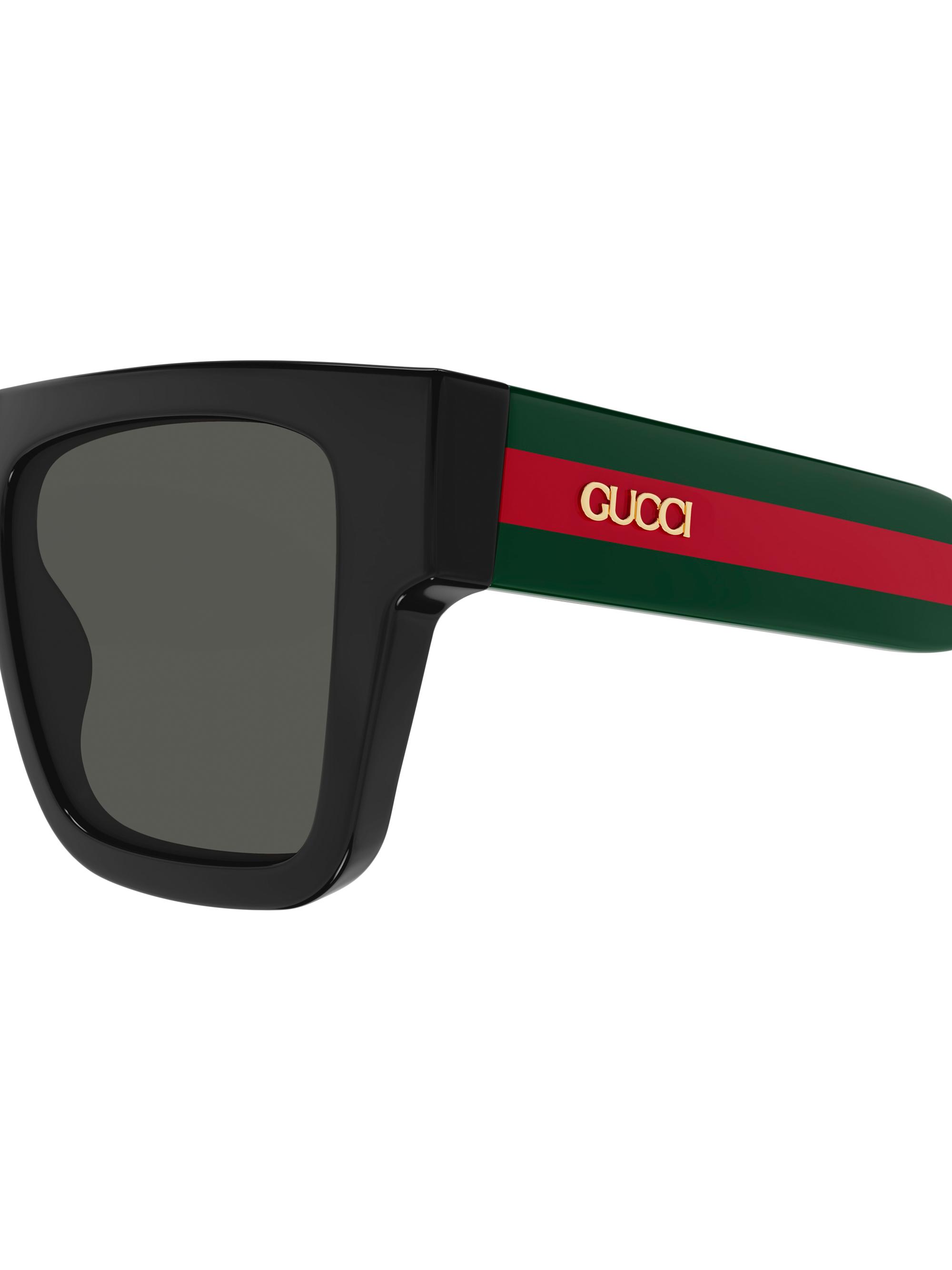 Gucci 53MM Squared Sunglasses | Saks Fifth Avenue