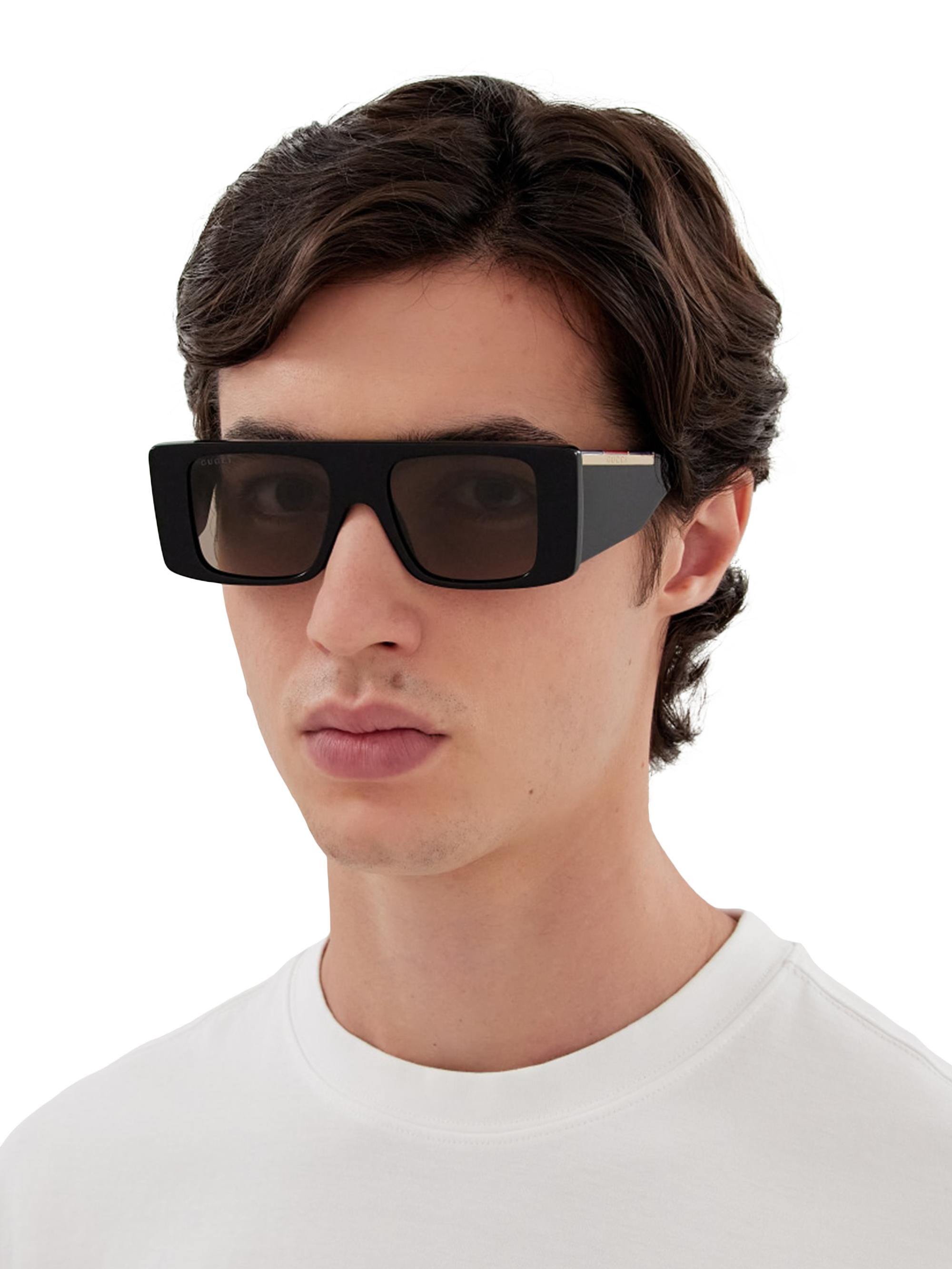 Gucci 50MM Squared Sunglasses | Saks Fifth Avenue
