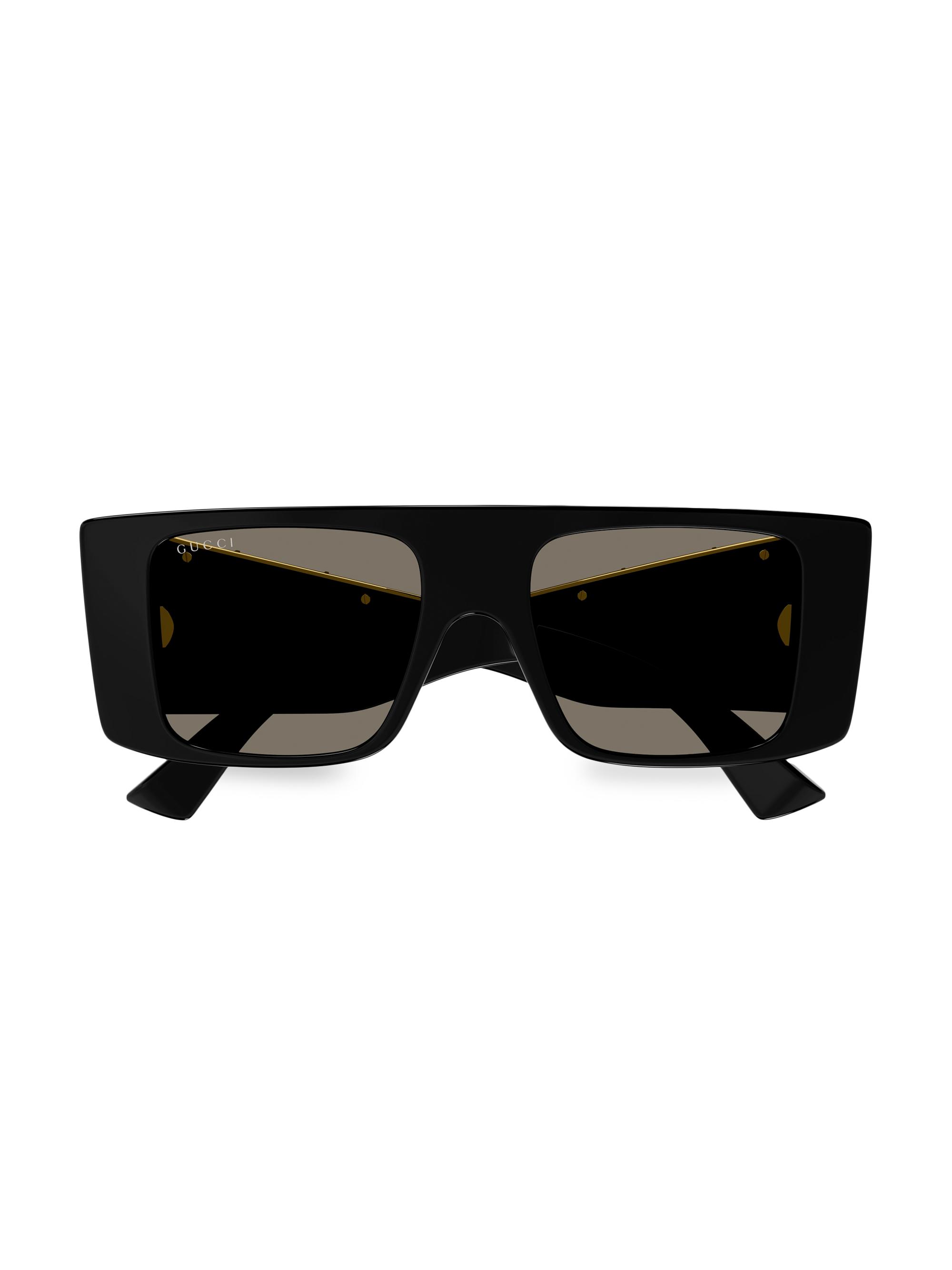 Gucci 50MM Squared Sunglasses | Saks Fifth Avenue
