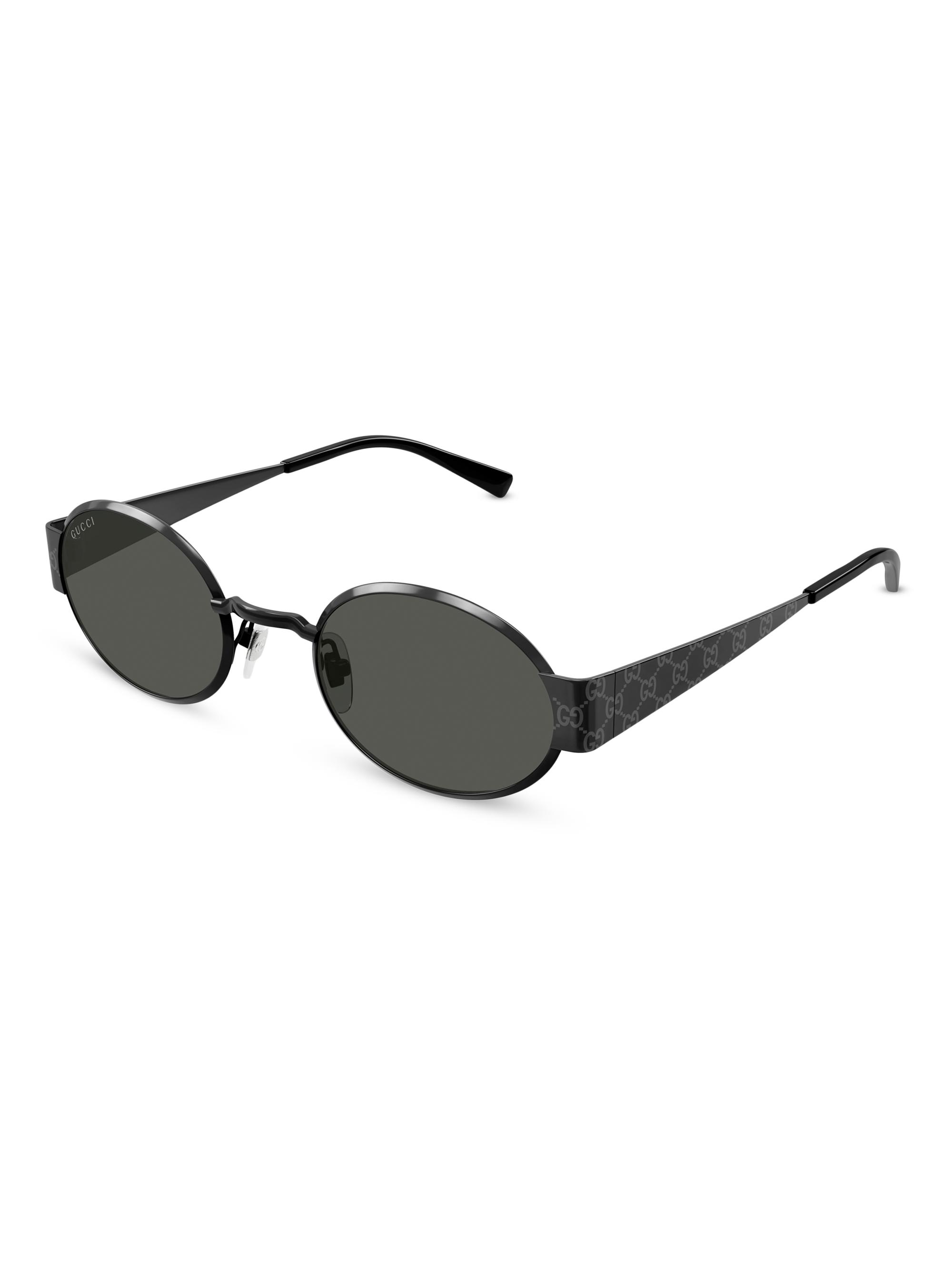Horsebit Top Bar 55MM Square Sunglasses