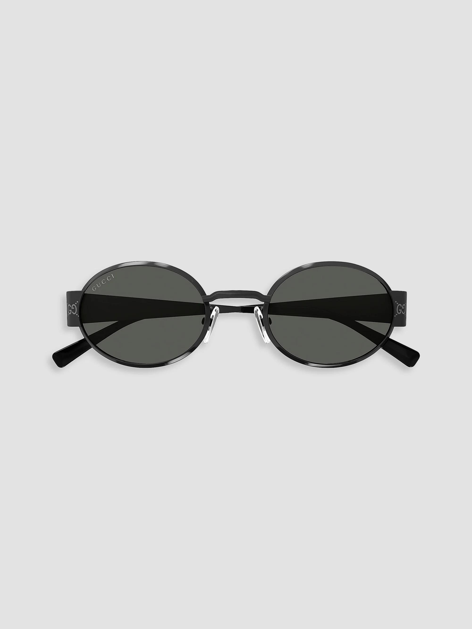 Gucci Guccissima Metal 51MM Oval Sunglasses | Saks Fifth Avenue
