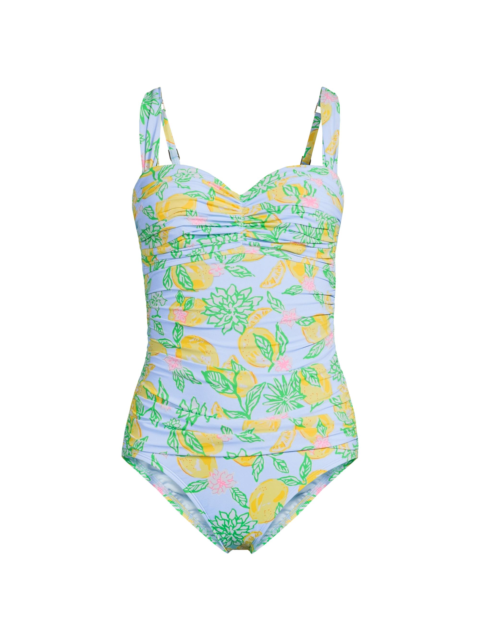 Lilly Pulitzer Women's Solaria Bluette Make Lemonade One-Piece Swimsuit - Bluette Make Lemonade