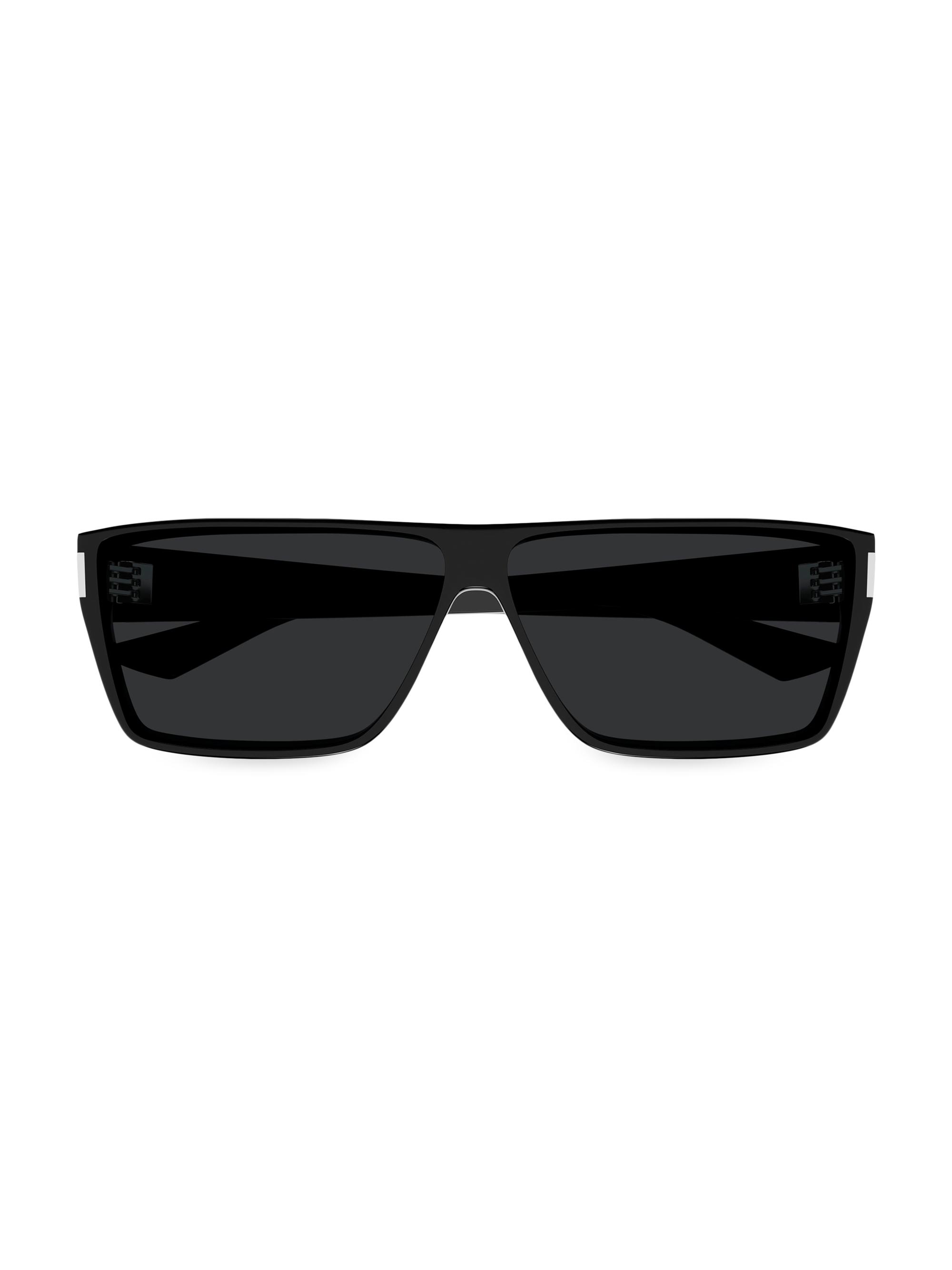 Saint Laurent Bold Contour 64MM Square Sunglasses | Saks Fifth Avenue