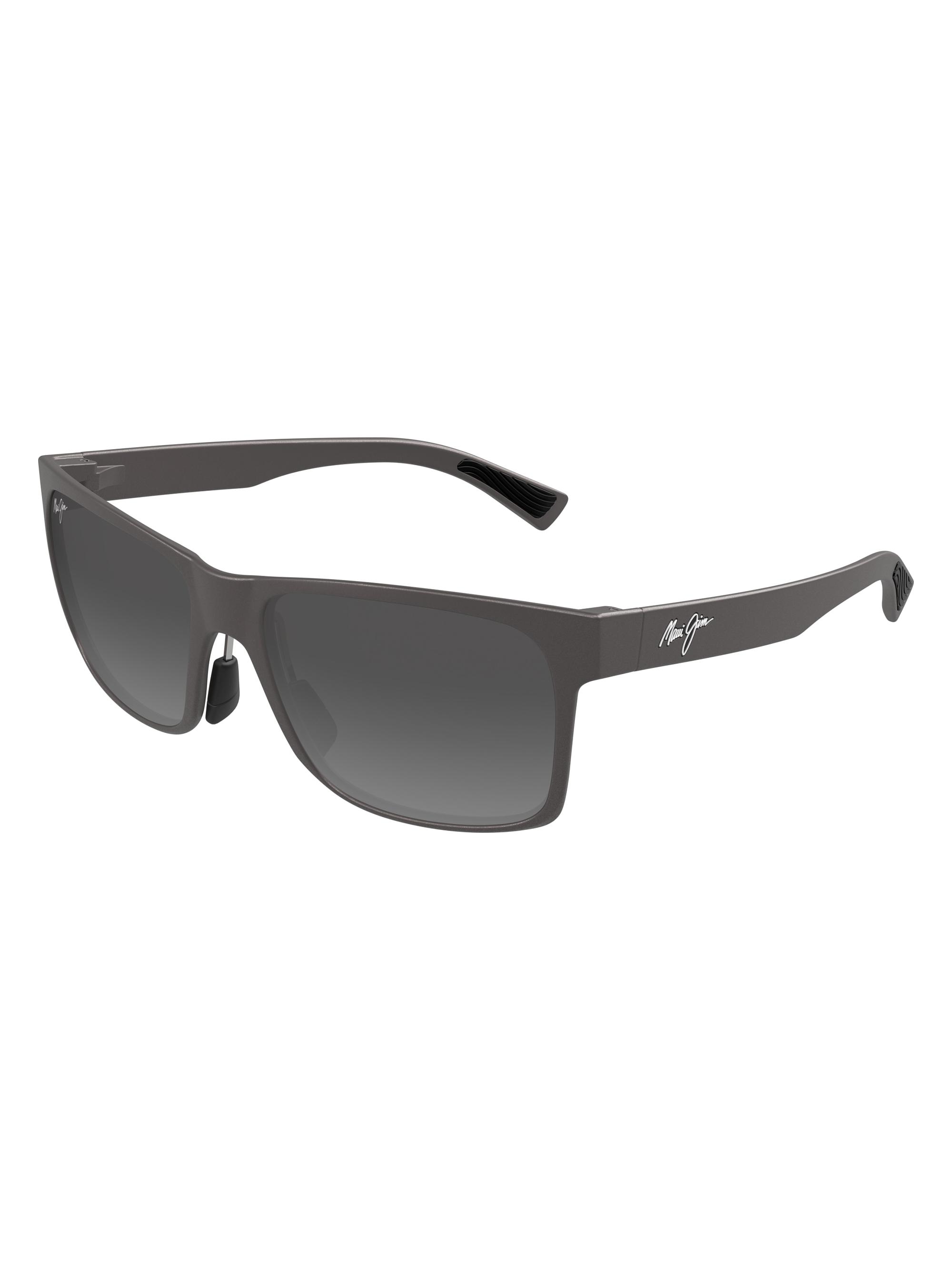 Maui Jim Men's Ekolu 58MM Rectangular Sunglasses - Grey