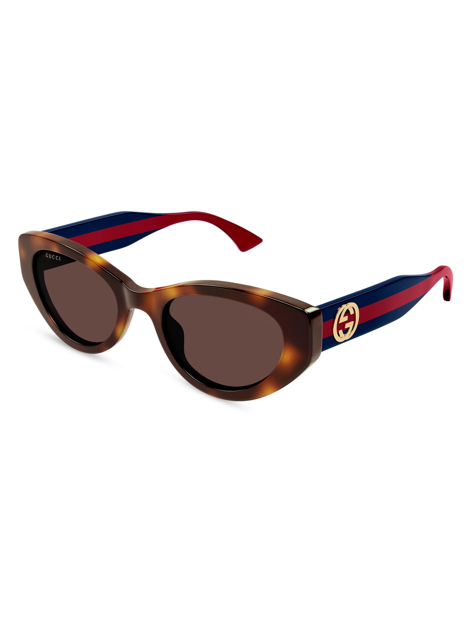 Gucci New Pop Web 53MM Square Sunglasses | Saks Fifth Avenue
