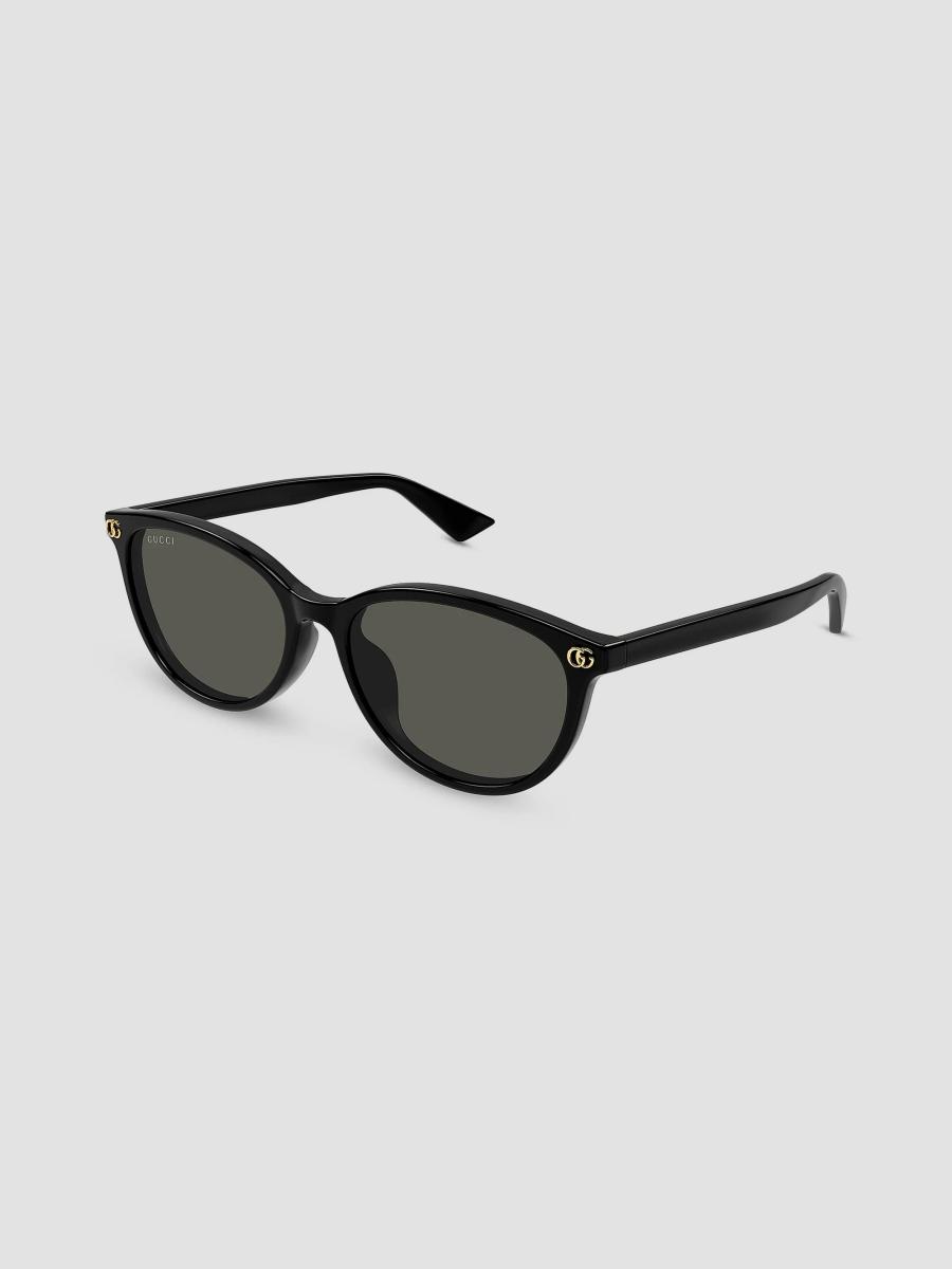 Gucci Light Acetate 56MM Round Sunglasses | Saks Fifth Avenue display picture 1