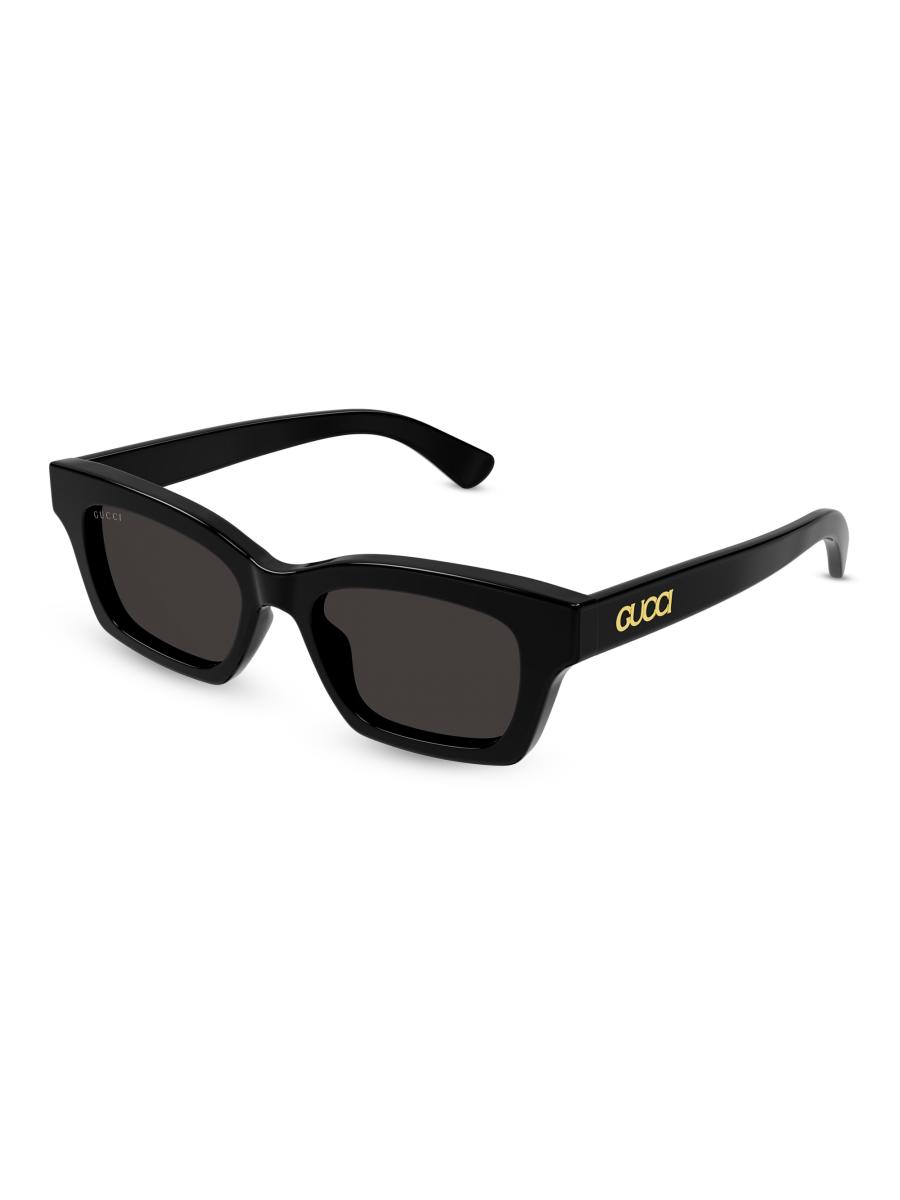 Gucci Logo Rectangular Cat-eye Sunglasses