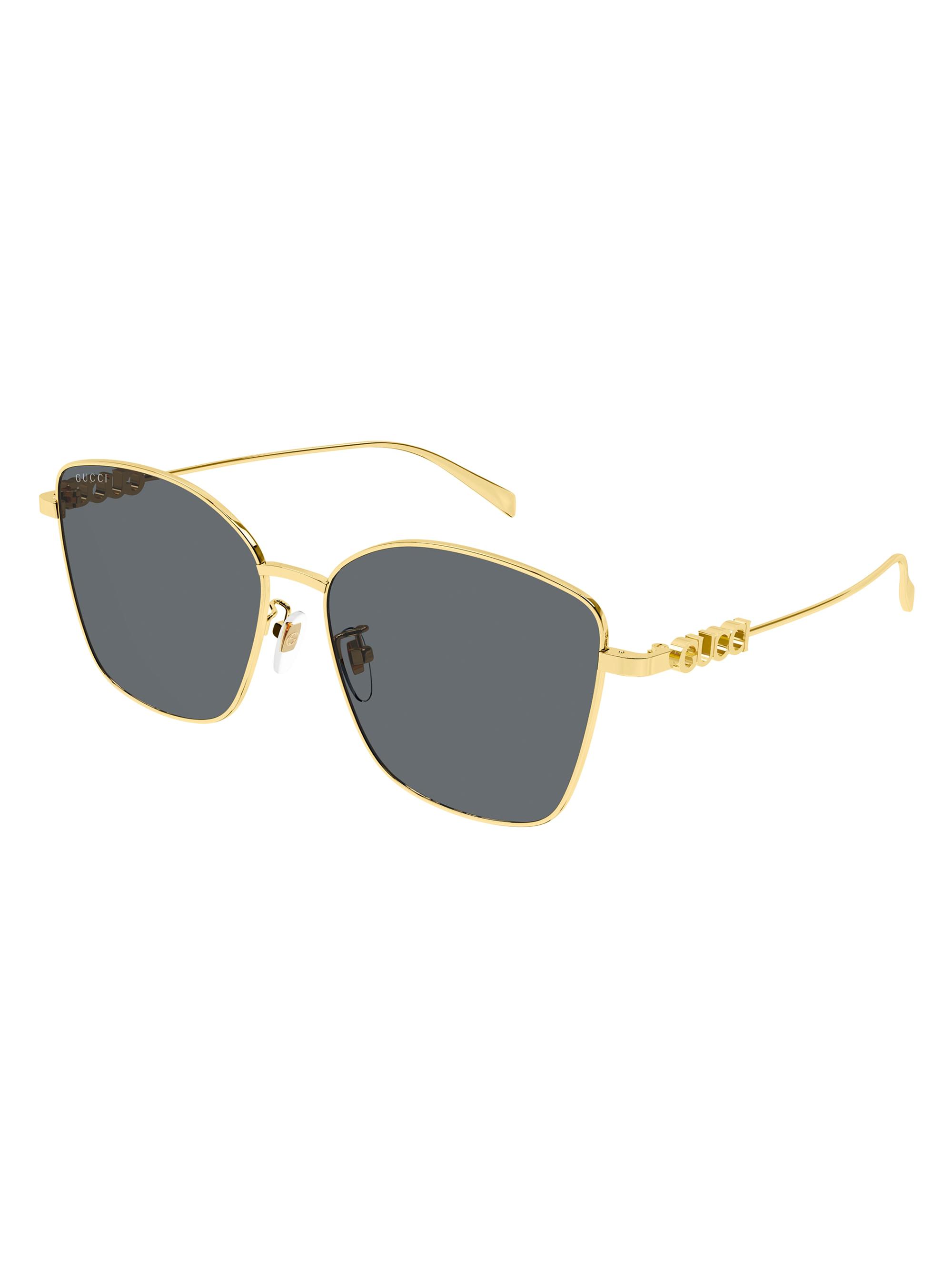 Gucci Gucci Block 55MM Logo Oval Sunglasses | Saks Fifth Avenue
