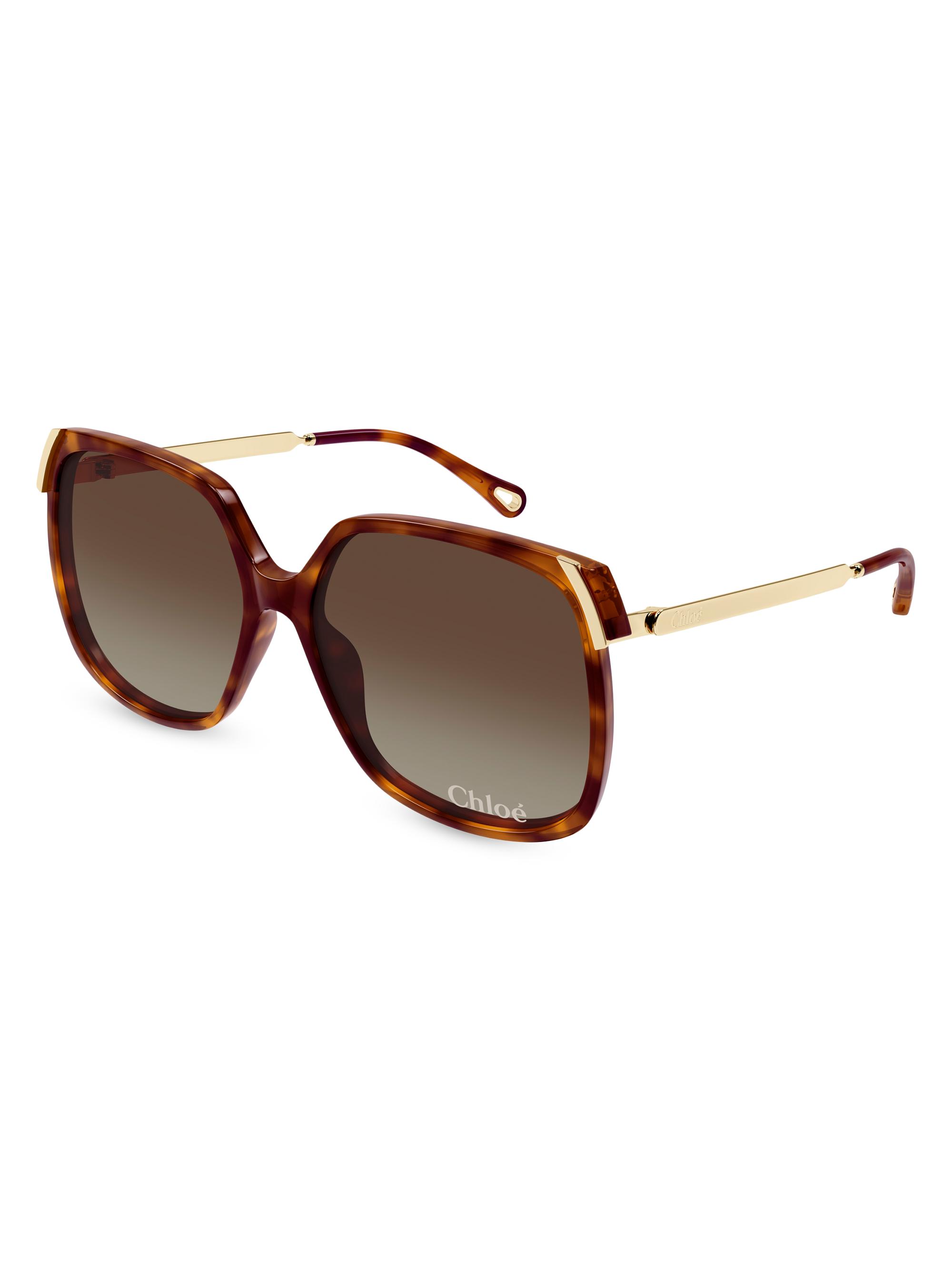 Gucci Horsebit 58MM Square Sunglasses | Saks Fifth Avenue