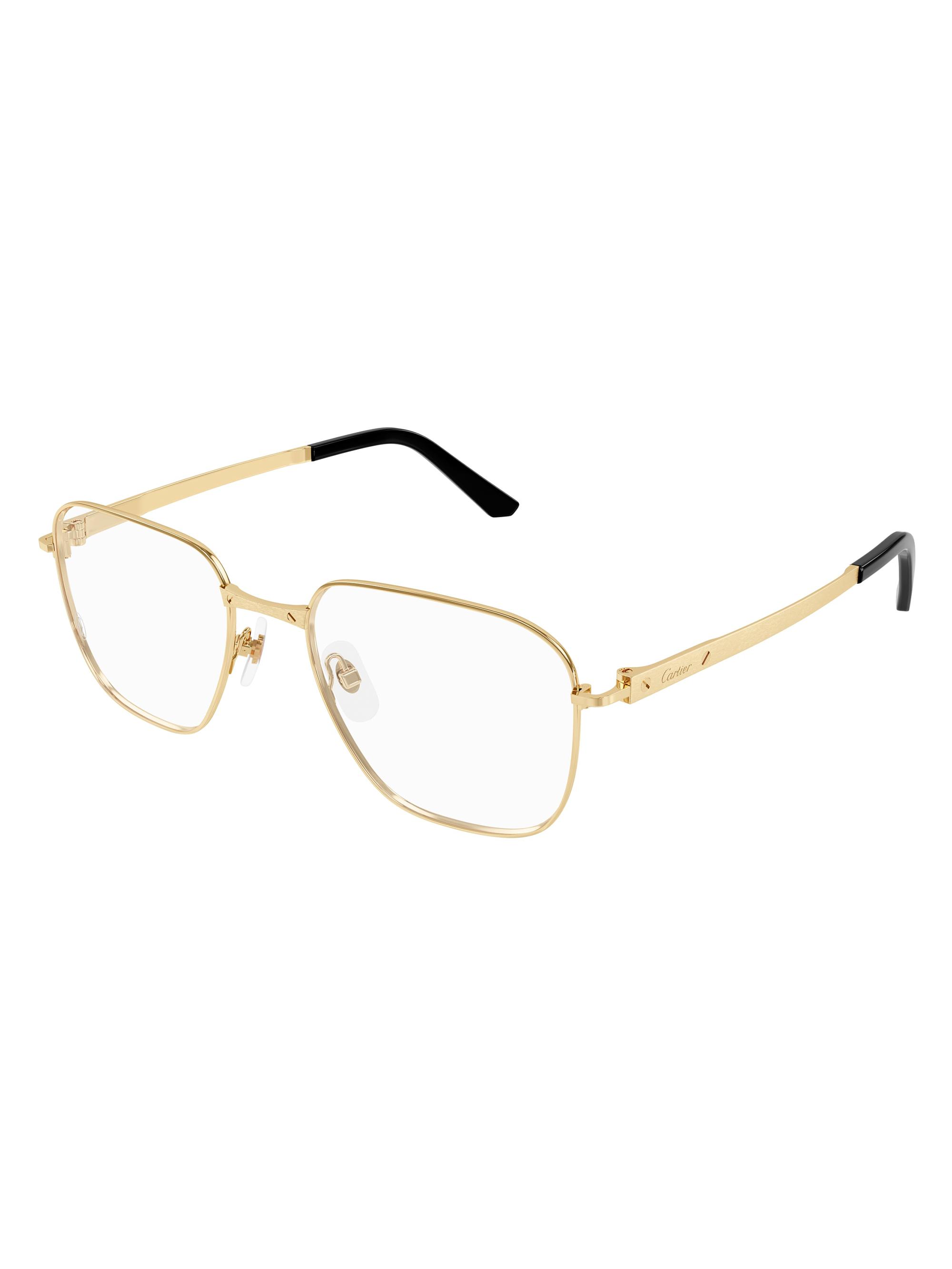 小物 98ss archive gucci rimless eyewear GUCCI EYEWEAR Lettering rimless rectangle-frame crystal