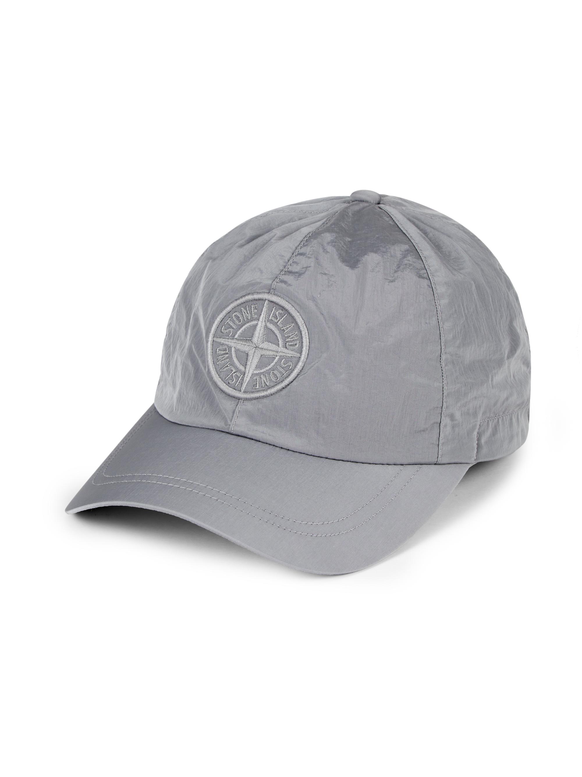 帽子 Stone  Compass Logo Cap Stone Island Hat Cap Adult One Size Blue Compass Logo