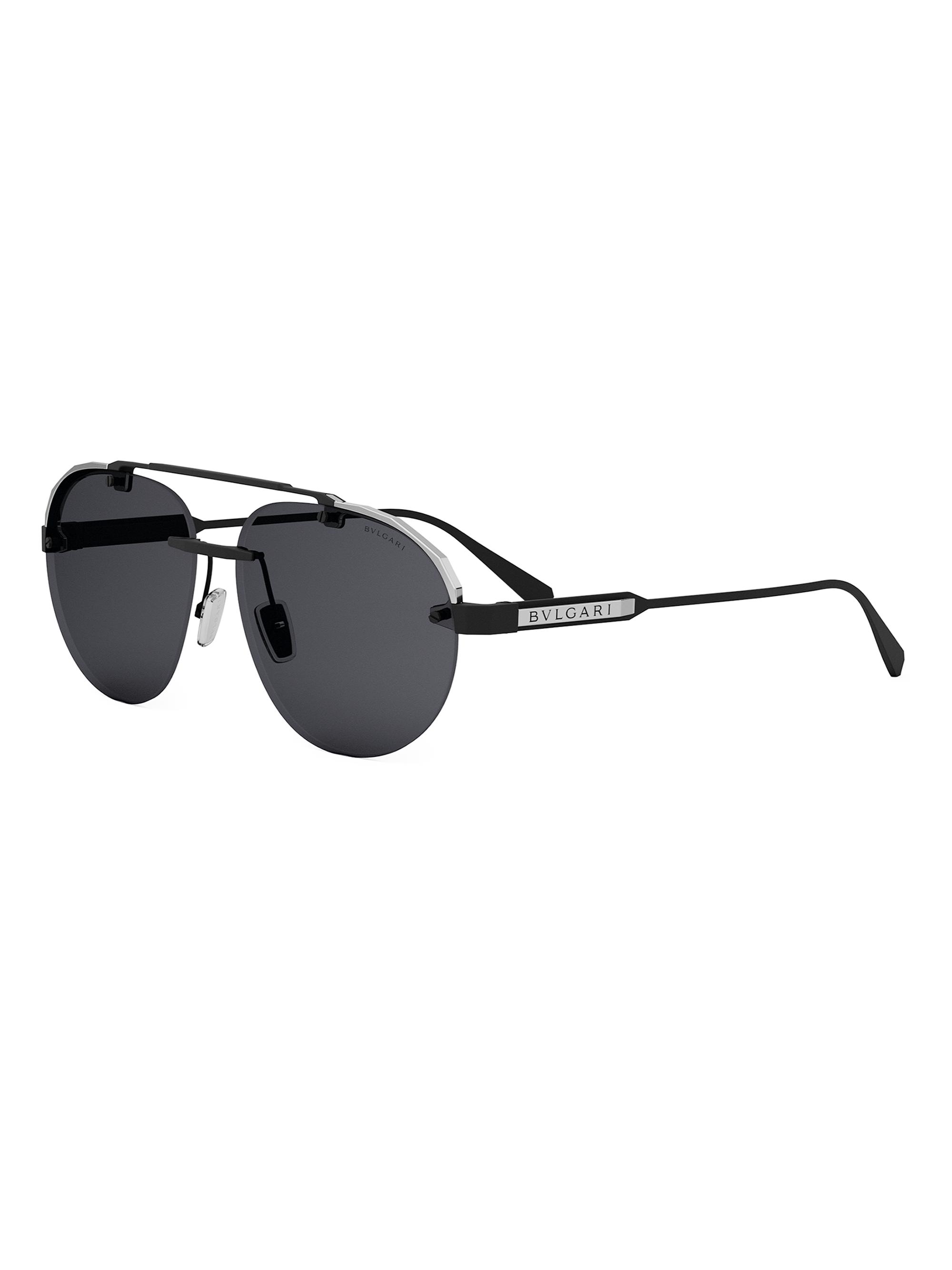 BVLGARI Octo 56MM Geometric Sunglasses | Saks Fifth Avenue