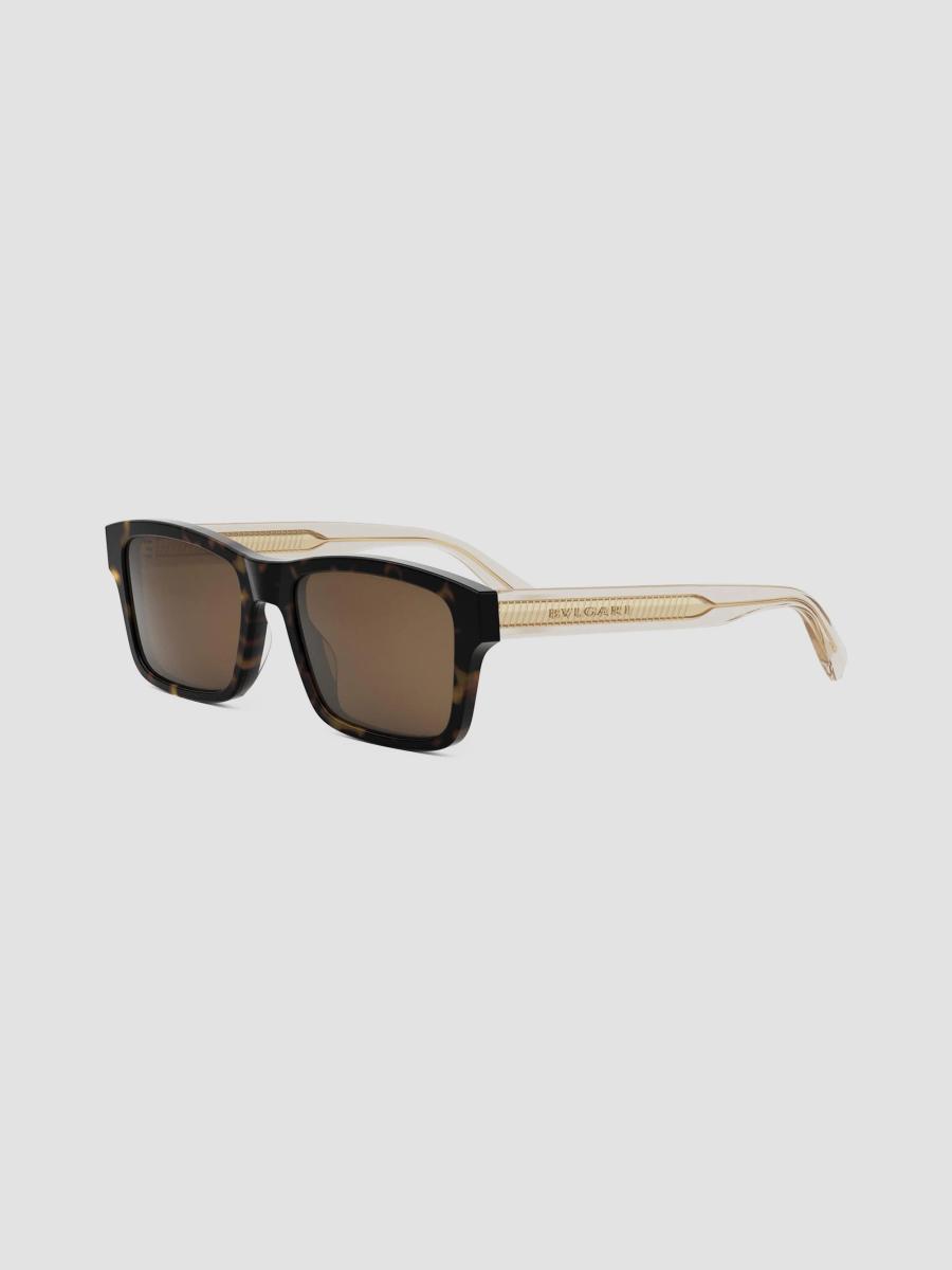 BVLGARI Tubogas 55MM Rectangular Sunglasses | Saks Fifth Avenue