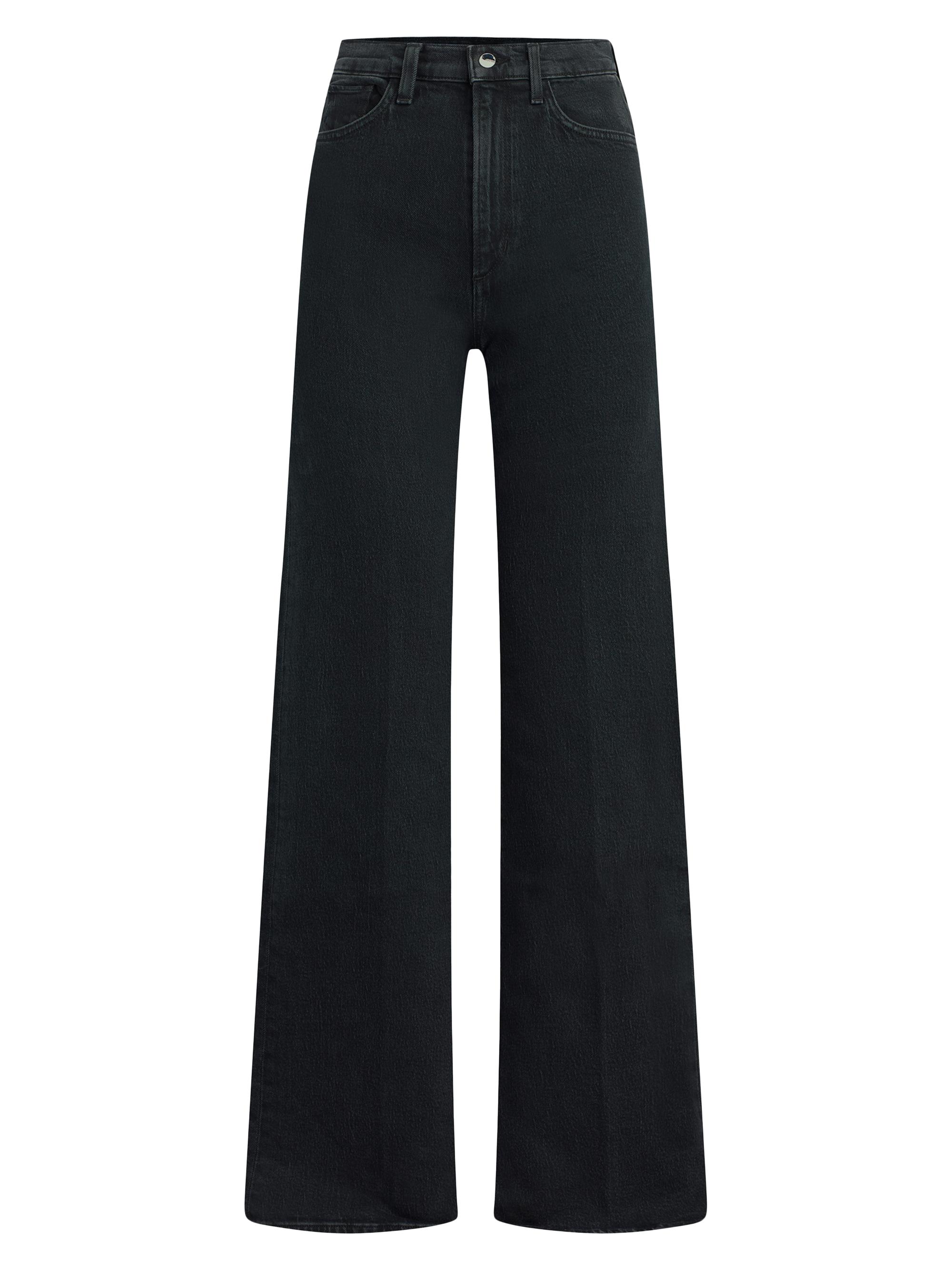 Joe's Jeans The Mia Crystal-Seam High-Rise Wide-Leg Jeans | Saks