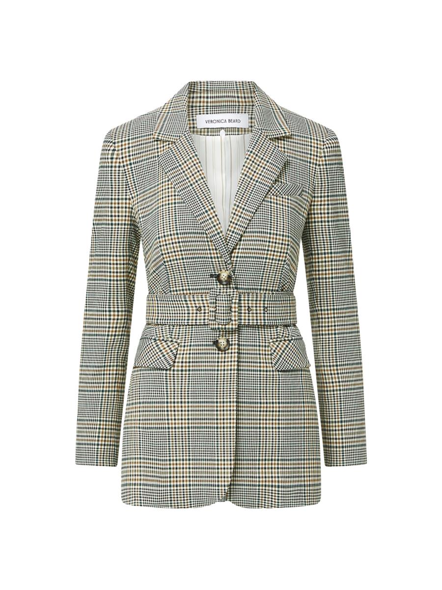 【Veronica Beard】 Ryanneベルトブレザー Ryanne belted blazer in white - Veronica Beard | Mytheresa