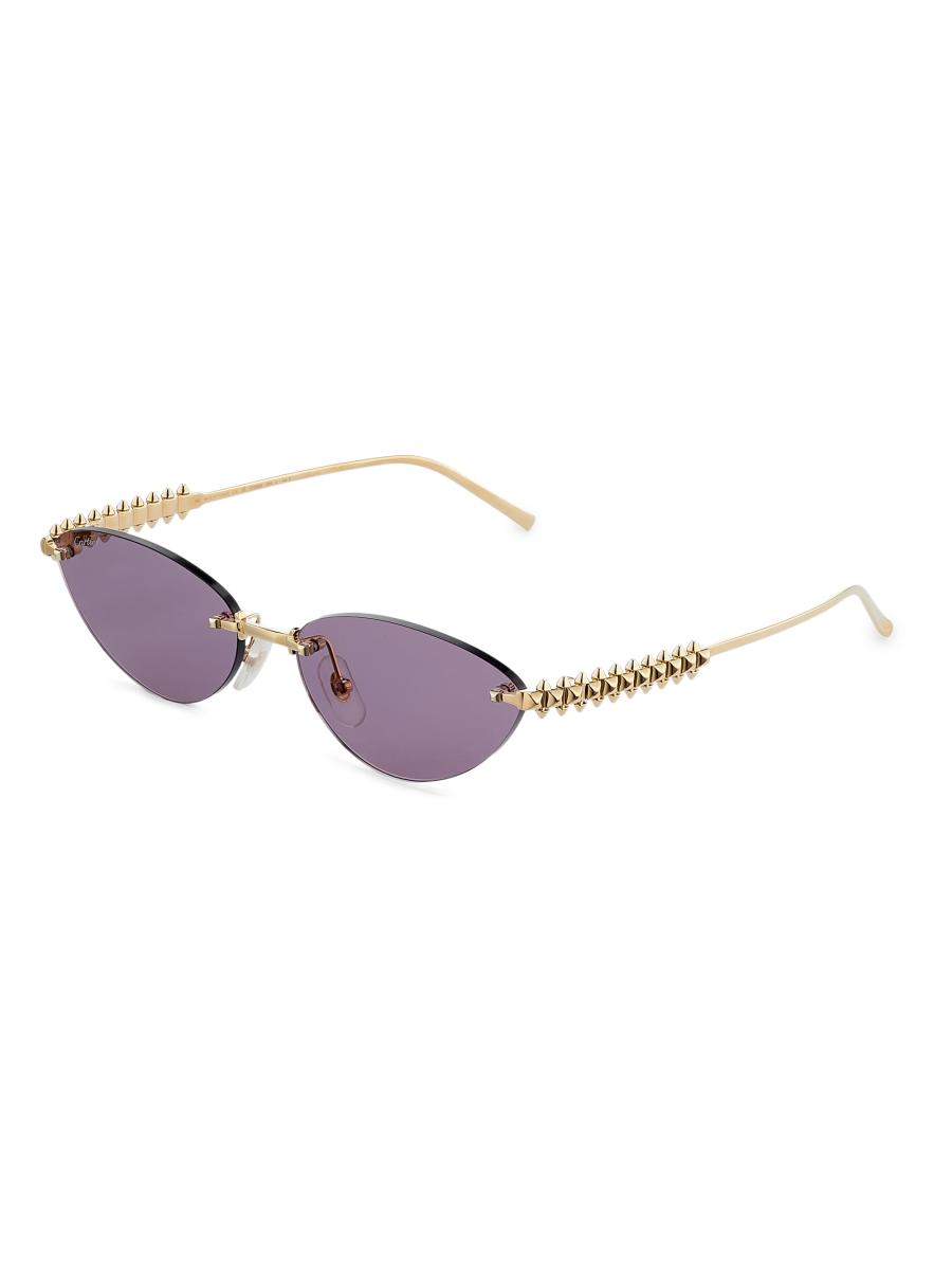 Cartier Clash De Cartier 58MM Cat-Eye Sunglasses | Saks Fifth Avenue