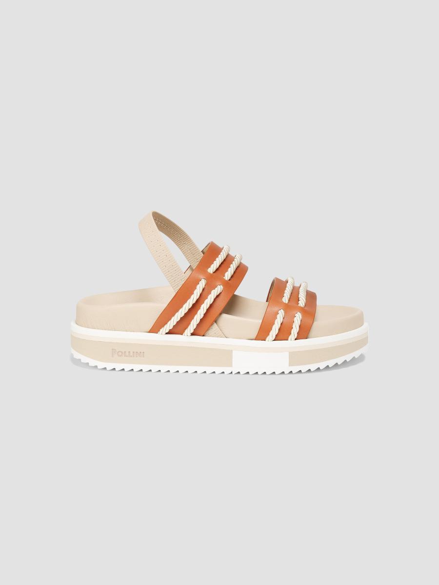 Pollini Cheyenne 55MM Leather Sport Sandals | Saks Fifth Avenue
