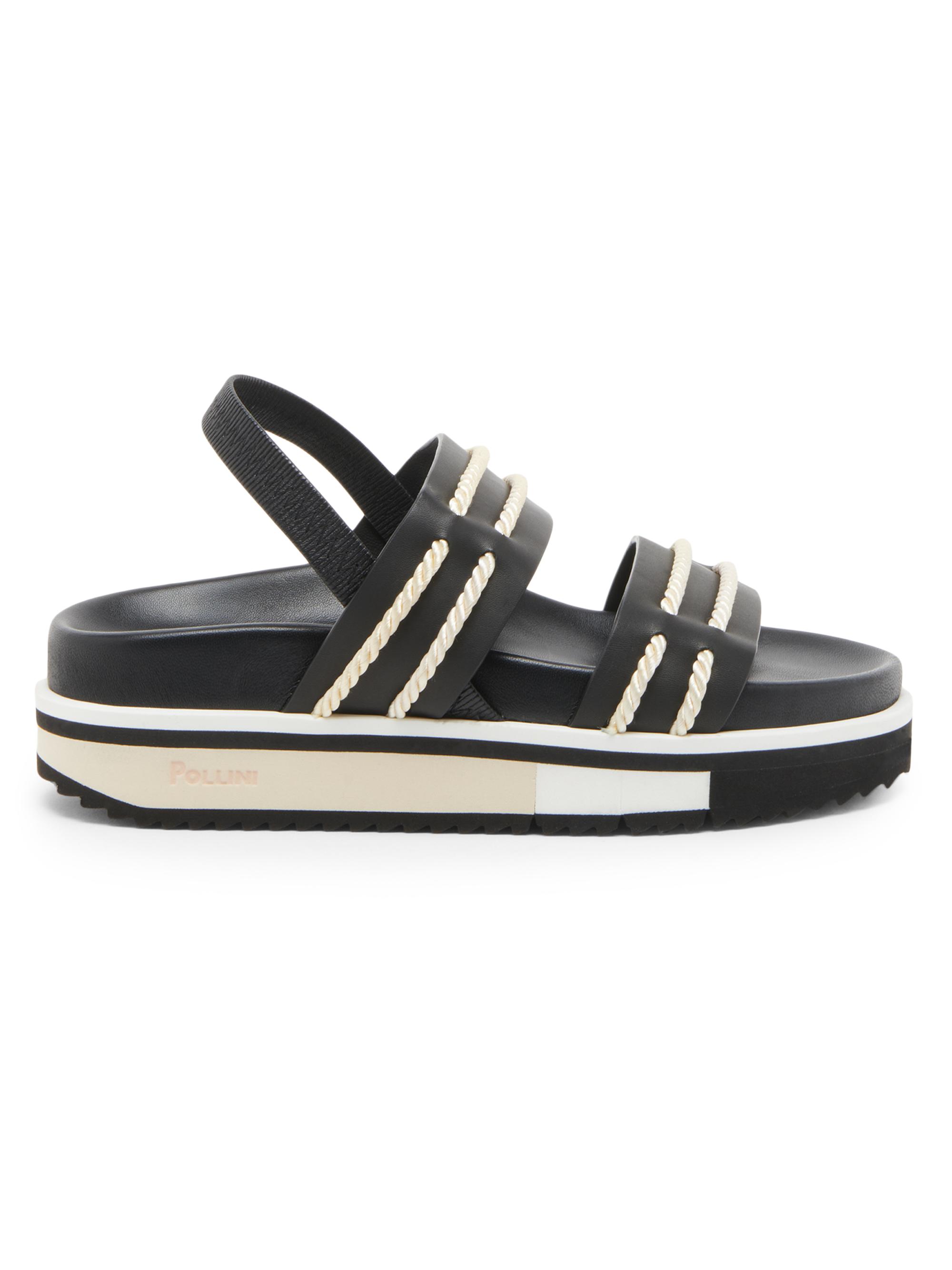 Pollini Cheyenne 55MM Leather Sport Sandals | Saks Fifth Avenue