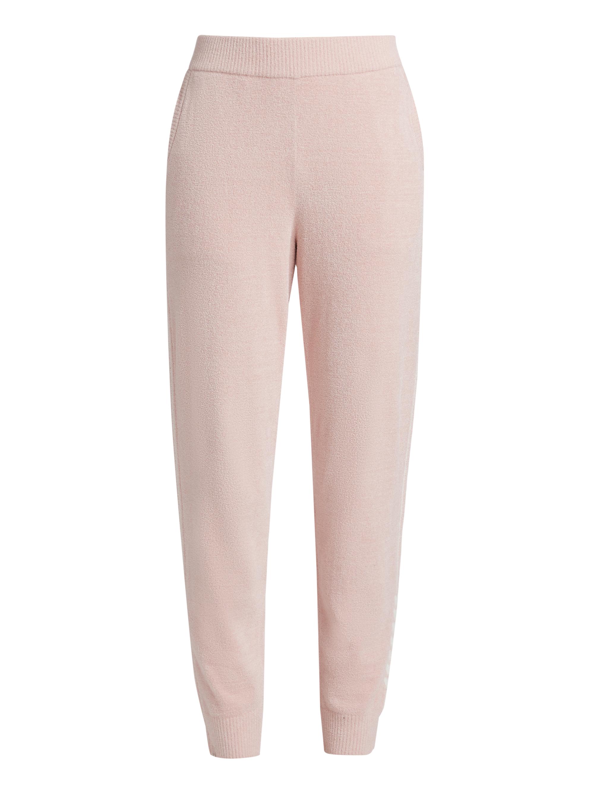 Barefoot Dreams Women's Heartbeat Stripe Pants - Pink Peonie Pearl