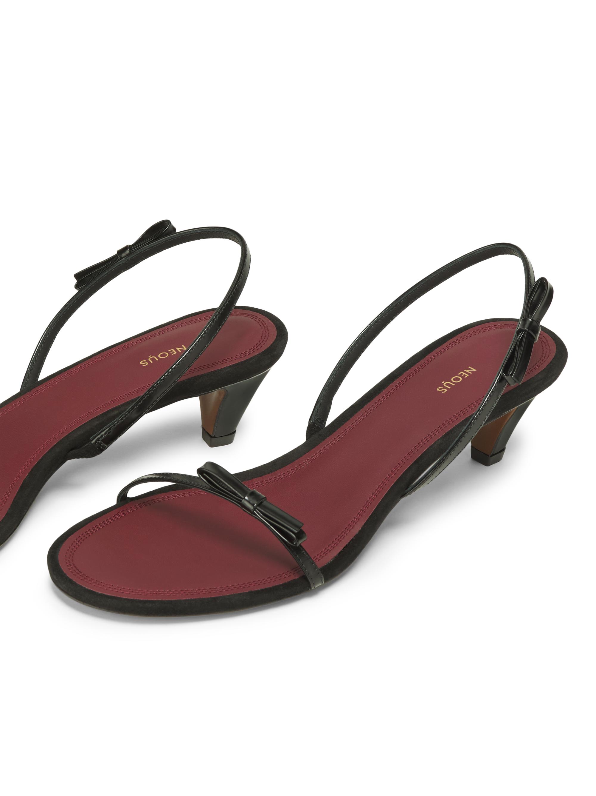 Neous Diwo 40MM Patent Leather Slingback Sandals | Saks Fifth Avenue