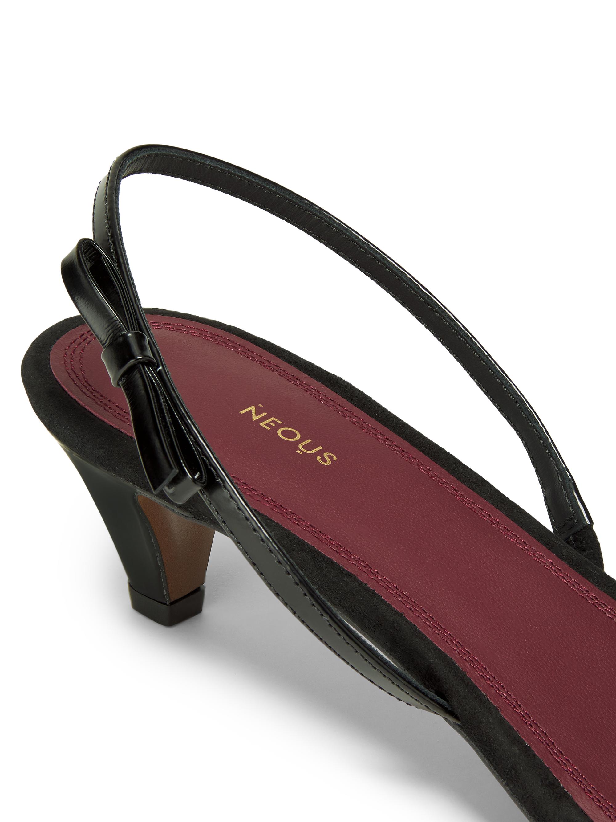 Neous Diwo 40MM Patent Leather Slingback Sandals | Saks Fifth Avenue