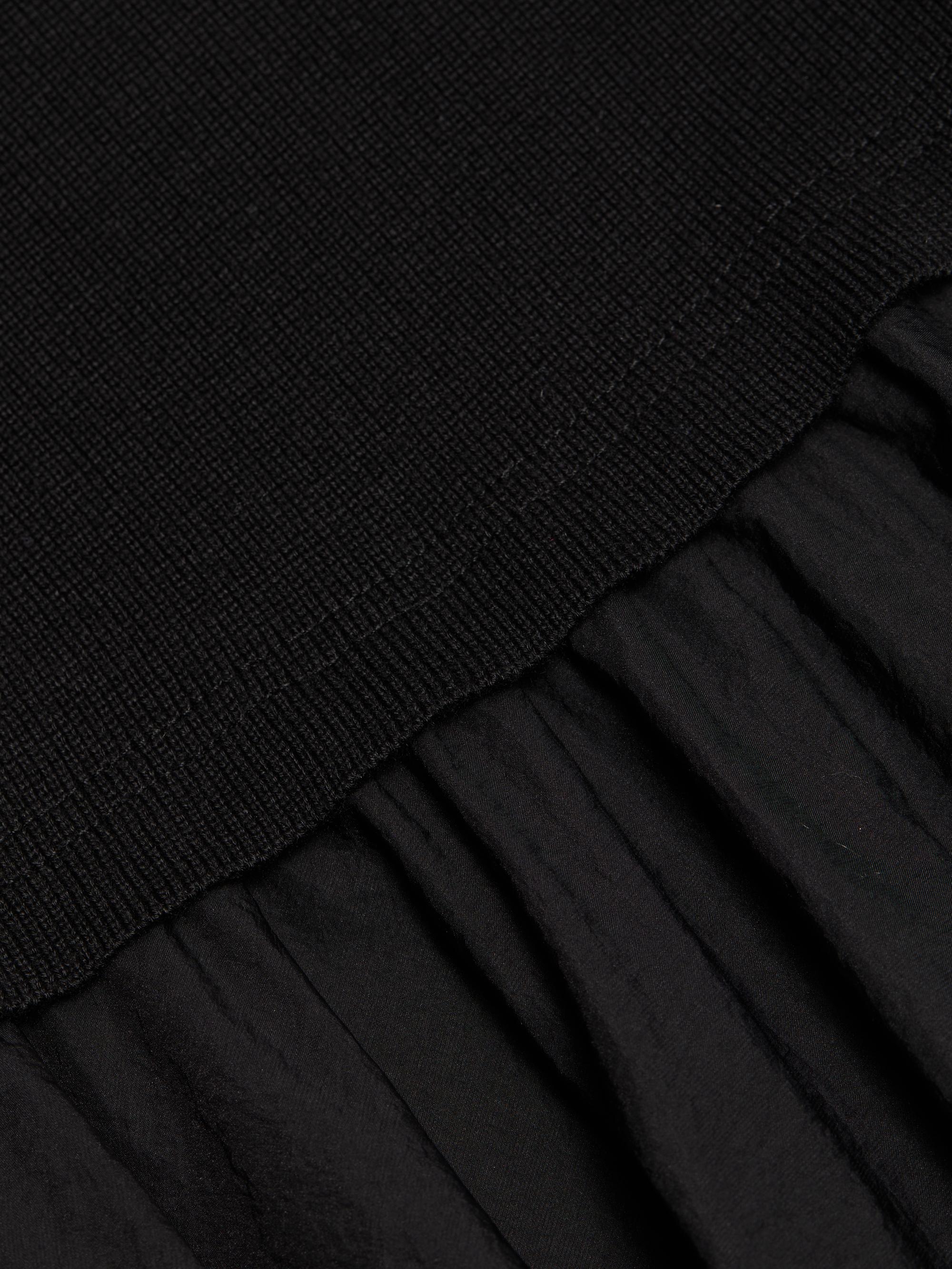 If Only Studio Georgia Mix-Media Bubble-Hem Minidress | Saks Fifth