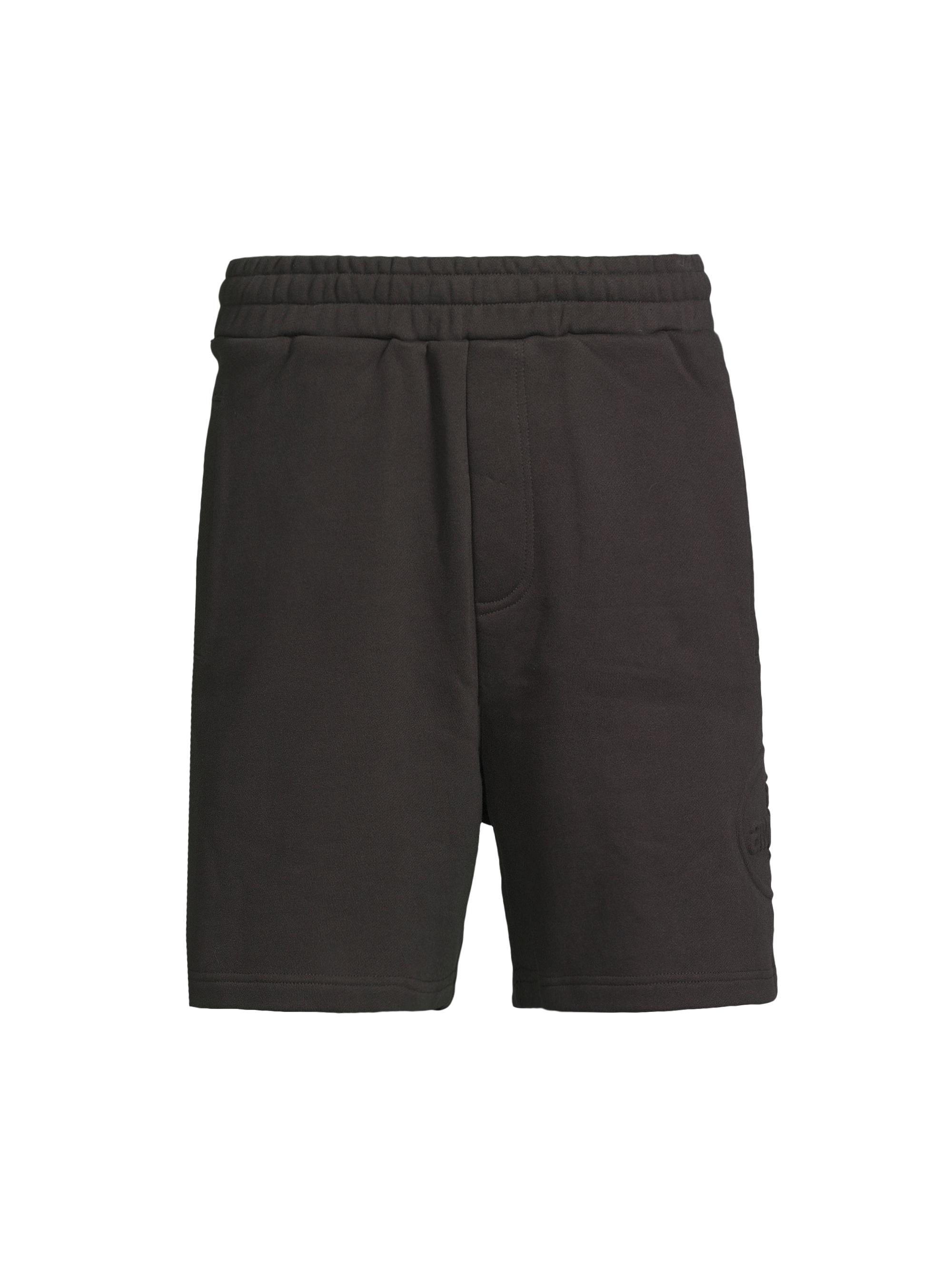 Awake NY Men's Debossed Logo Cotton Sweatshorts - Black