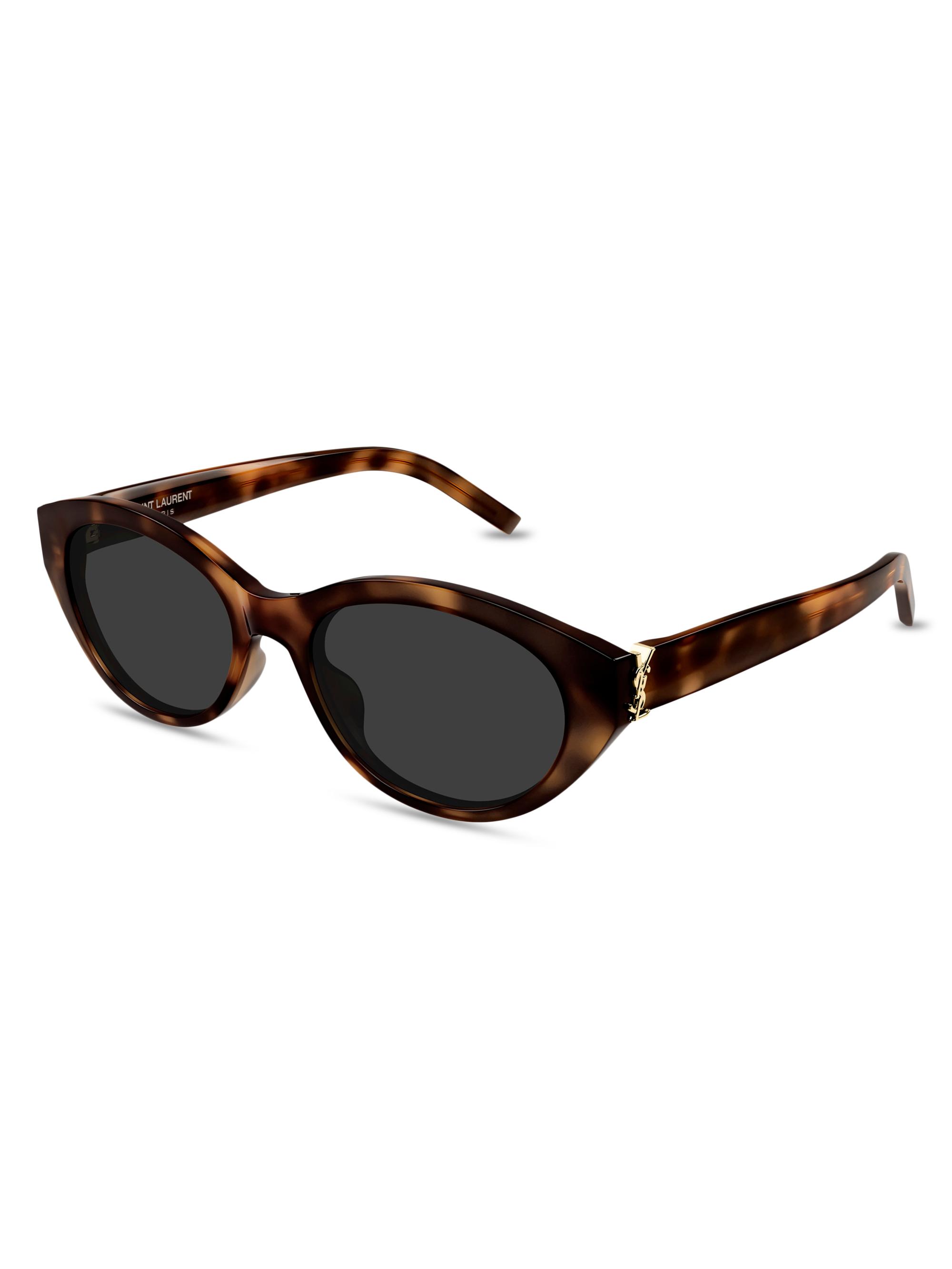 Saint Laurent 55MM Oval Sunglasses | Saks Fifth Avenue